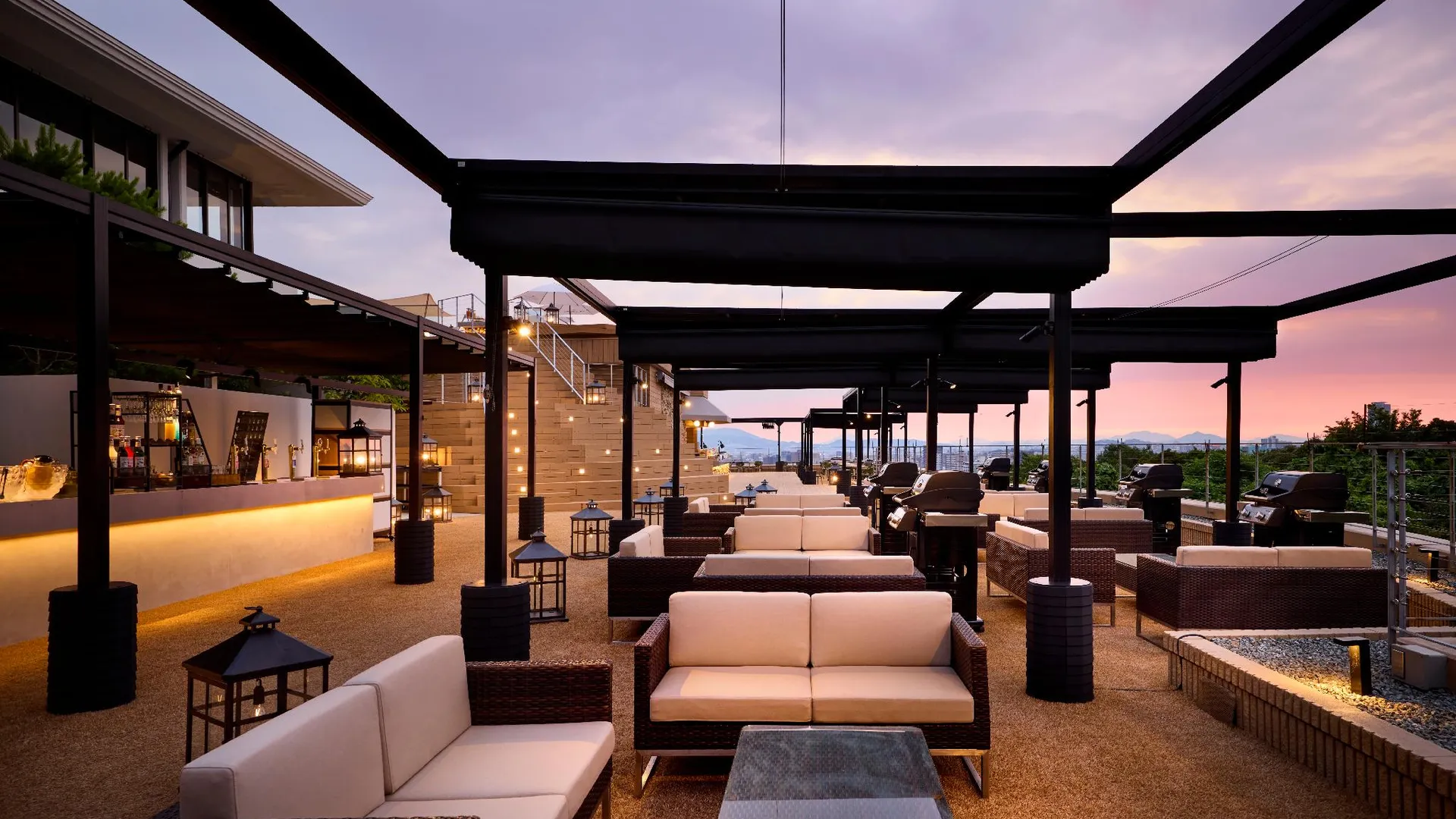 후쿠오카 힐탑 리조트 후쿠오카 5성급 호텔 객실