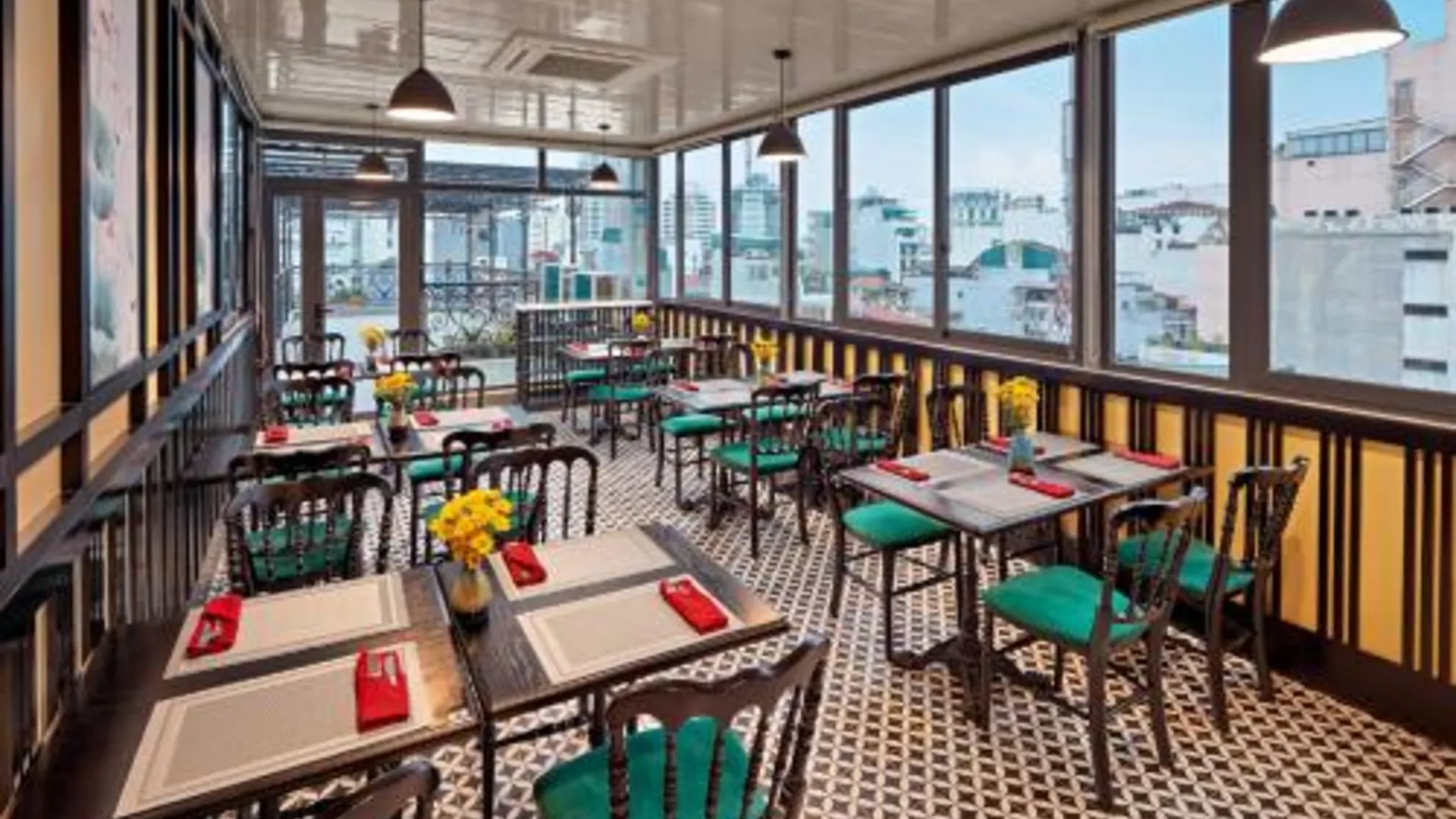 하노이 Eliana Premio Hotel Hanoi 4성급 호텔 전망