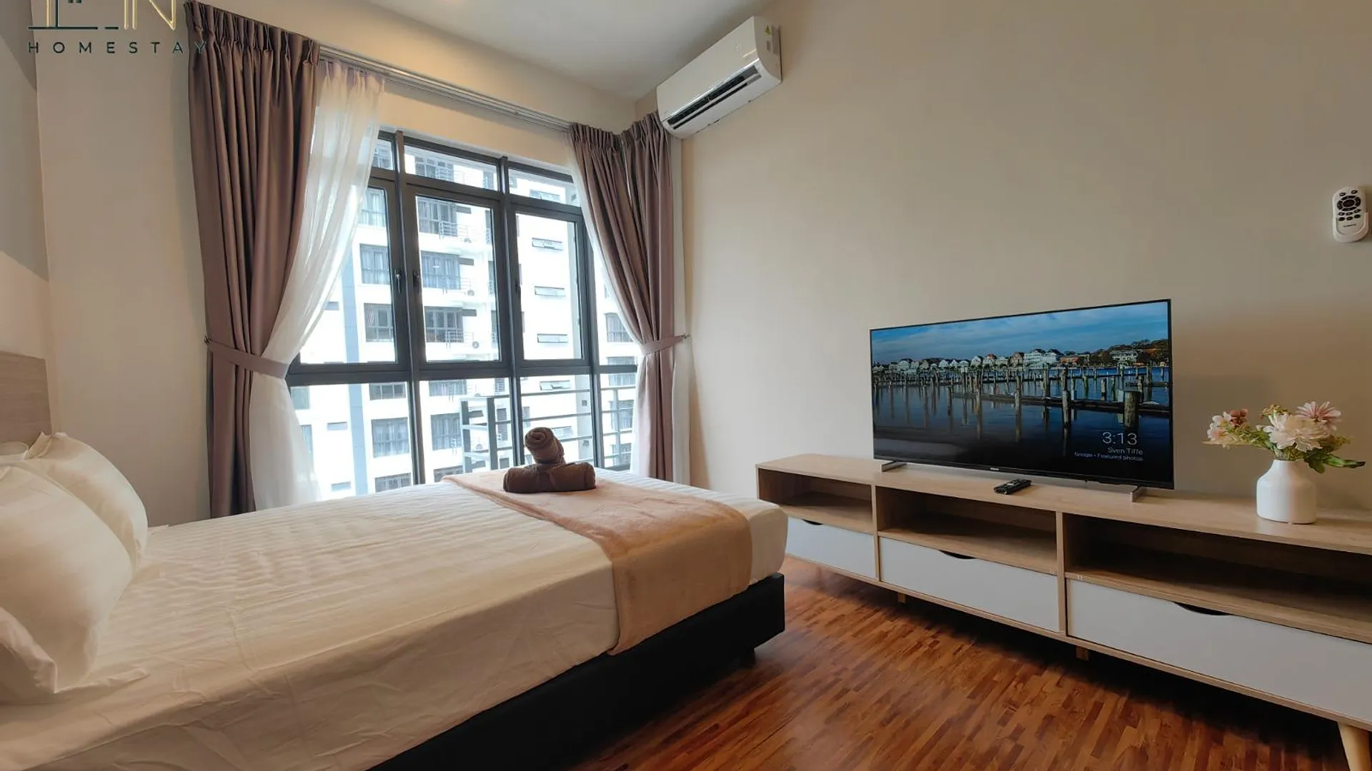 코타키나발루 크파얀의 스튜디오 아파트먼트 (50m², 프라이빗 욕실 1개) 3성급 싱글룸 스위트룸