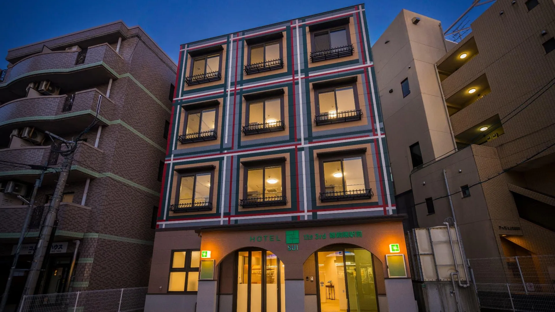 후쿠오카 호텔 스이 더 서드-자케노쿠마에키마에-무인호텔- 5성급 호텔 객실