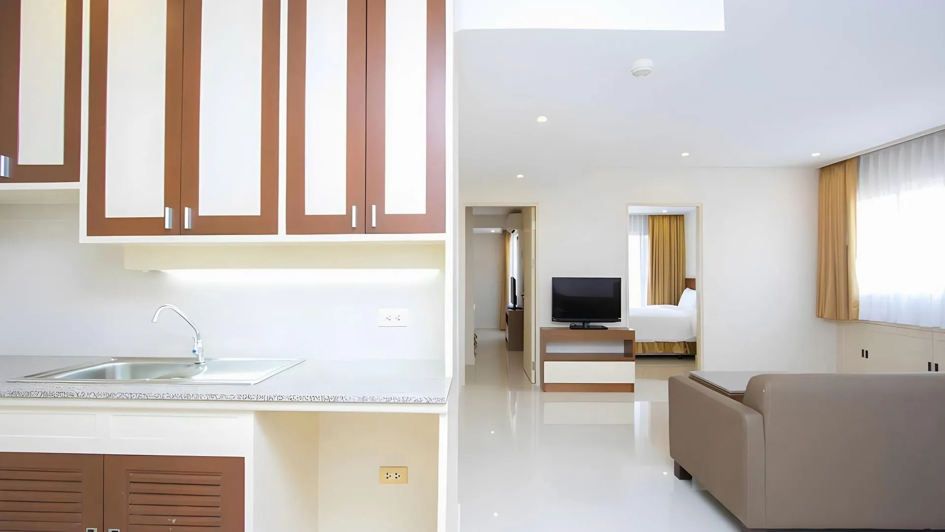 방콕 톰슨 호텔 후아막 5성급 호텔 스위트룸