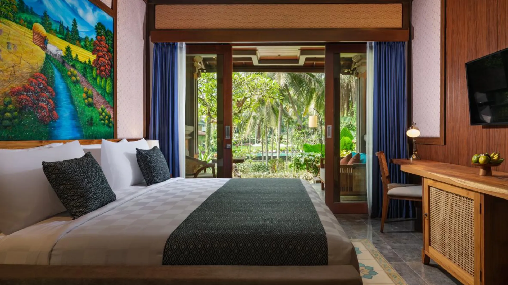 발리 더 아티니 디지와 우붓 3성급 호텔 전망