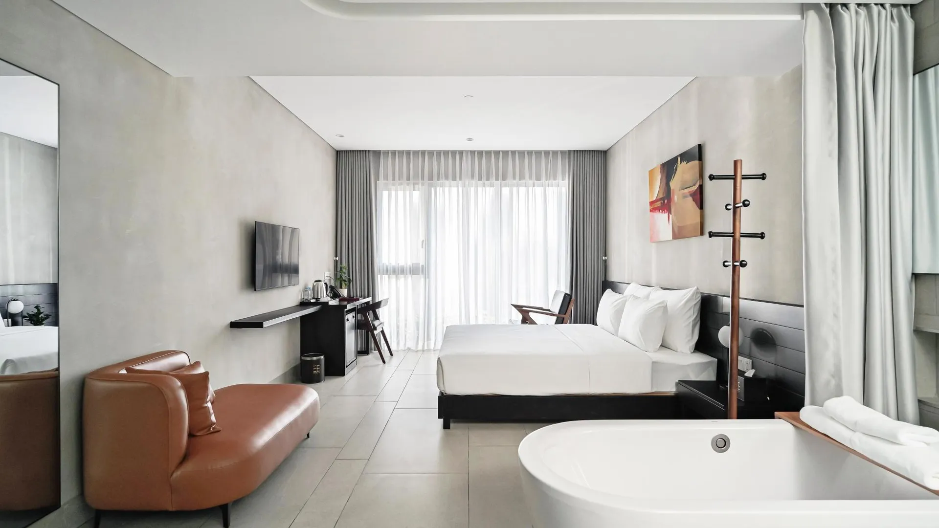 호치민 트리플 E 호텔 메트로 벤 탄 3성급 호텔 스위트룸