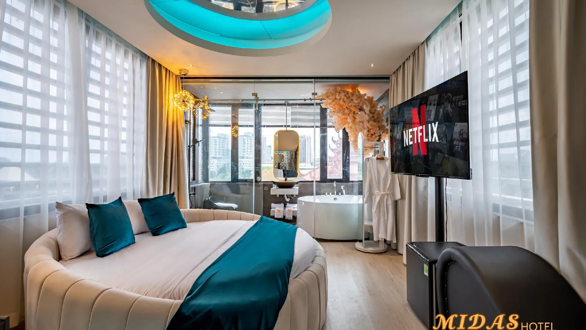 호치민 마이다스 호텔 4성급 호텔 객실