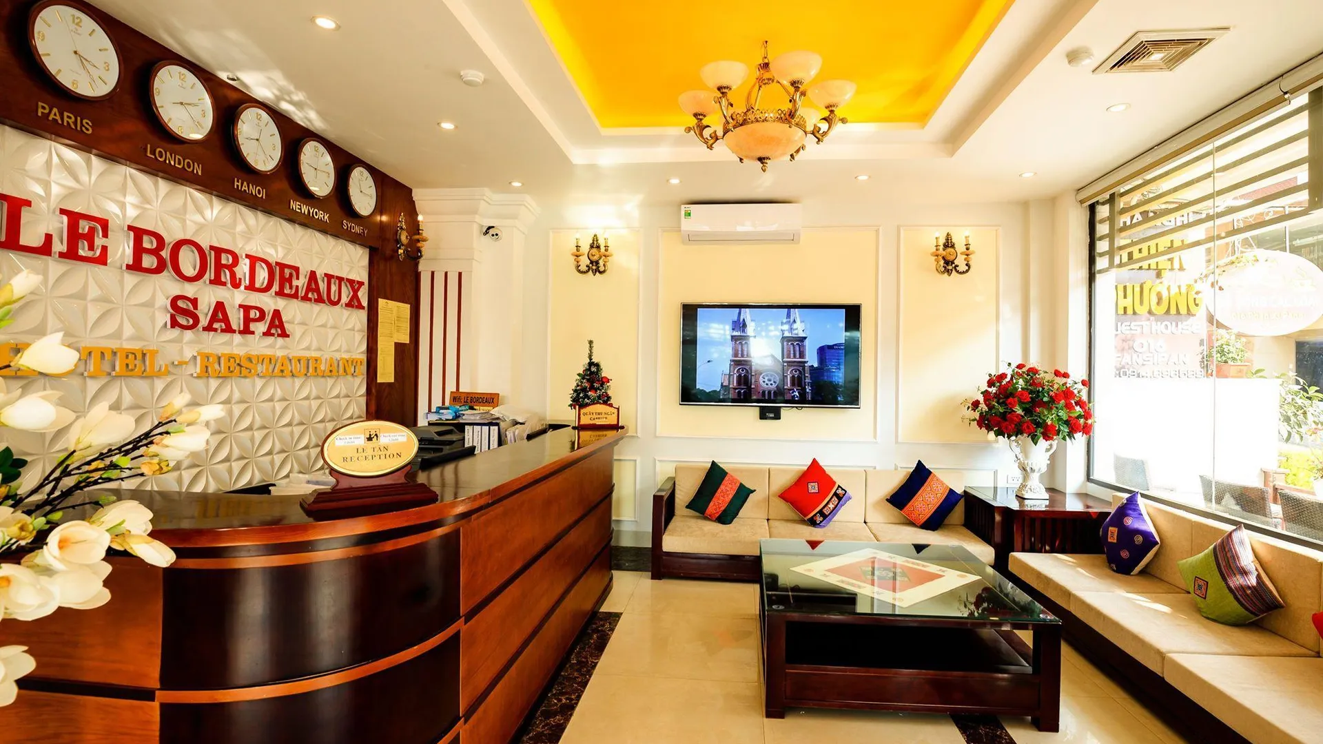 사파 르 보르도 사파 호텔 3성급 호텔 외관