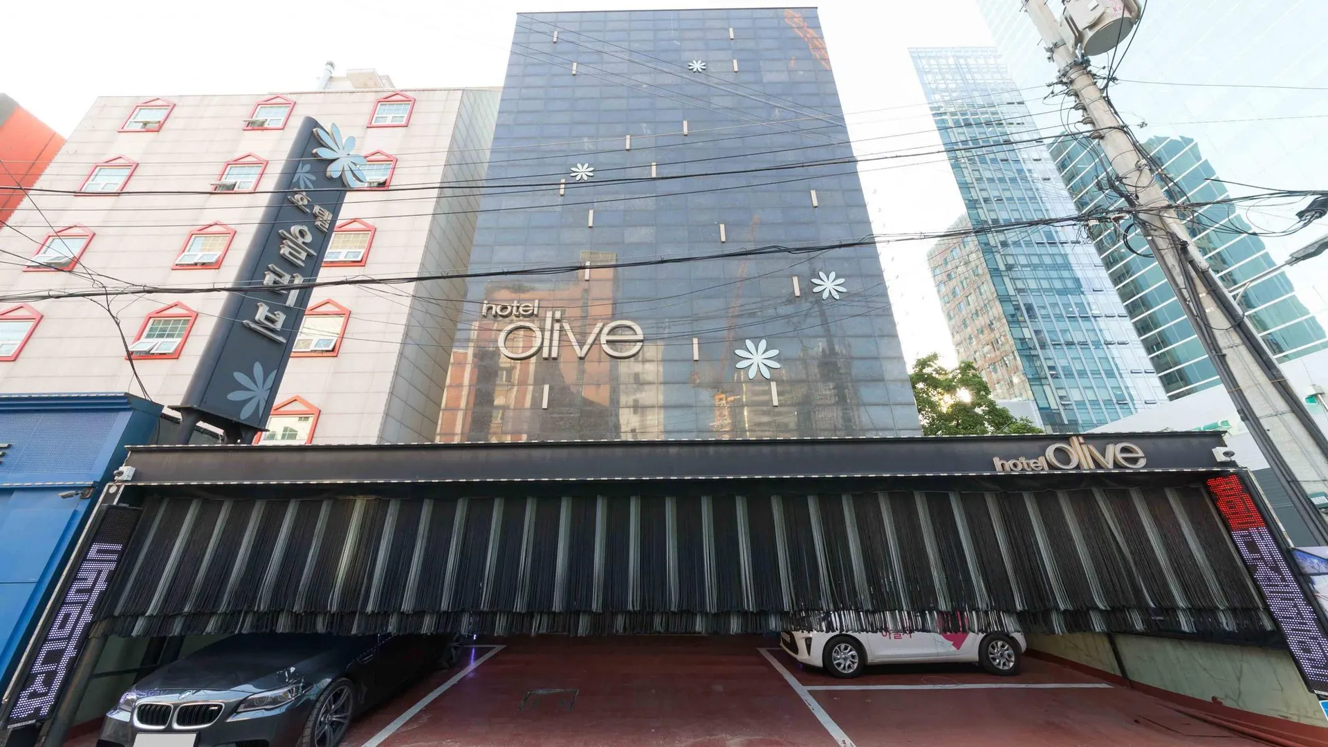 서울 잠실 올리브 1성급 호텔 레스토랑