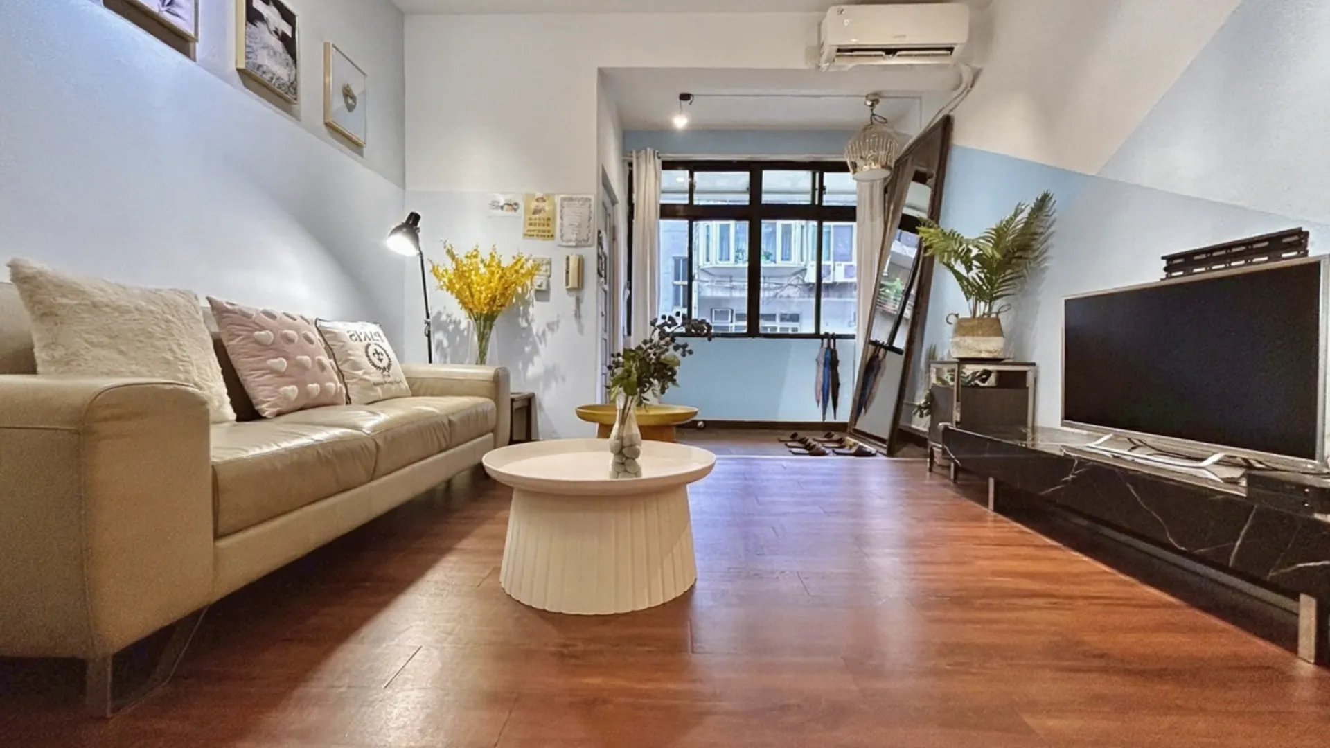 타이베이 다안 구의 아파트먼트 (100m², 침실 3개, 프라이빗 욕실 1개) 2성급 싱글룸 객실