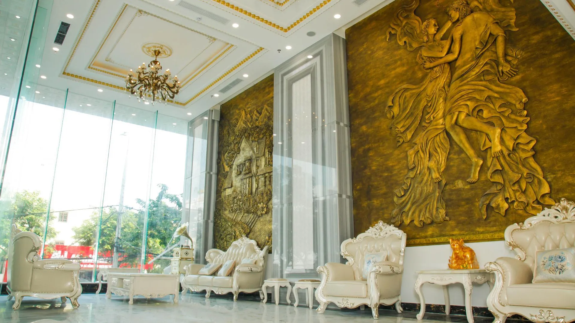 다낭 로얄 비치 호텔 4성급 호텔 로비