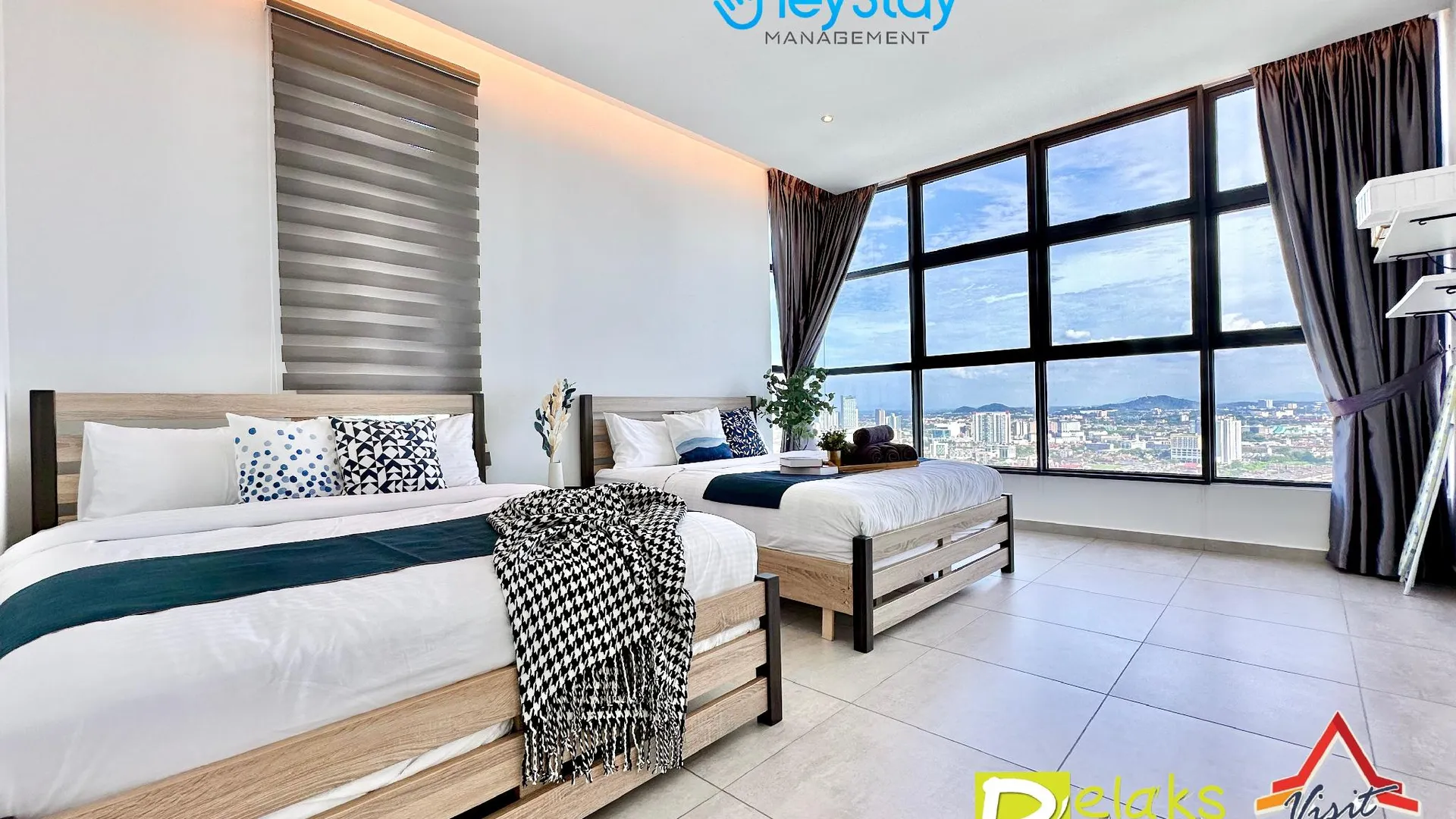 말라카 아틀란티스 레지던스 멜라카 바이 헤이 스테이 매니지먼트 4성급 게스트하우스 스위트룸