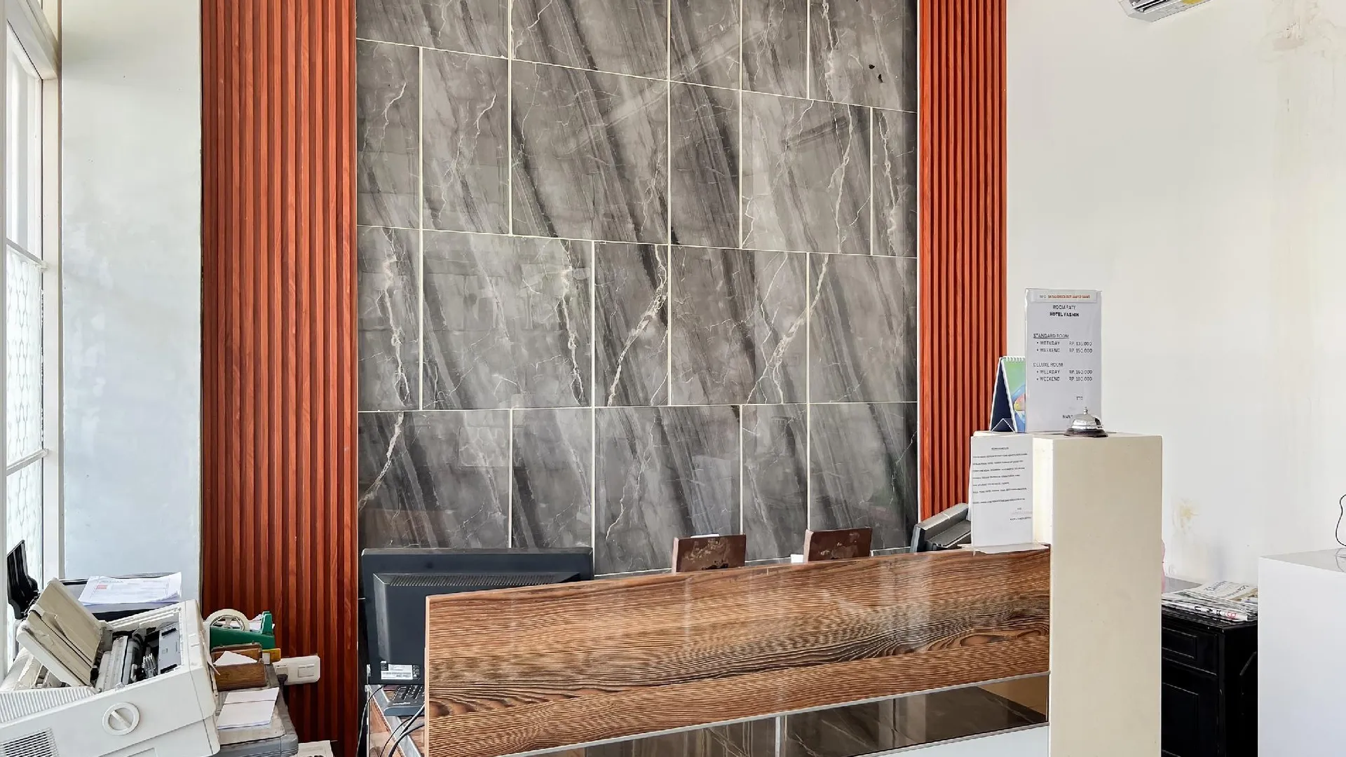 마카사르 Urbanview Hotel Yasmin Makassar by RedDoorz 2성급 호텔 레스토랑