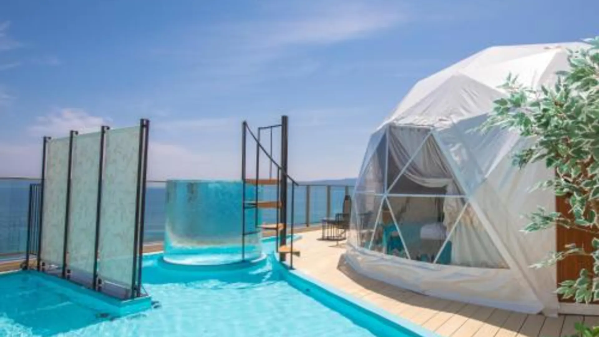 후쿠오카 Alba HOTEL & Glamping 4성급 호텔 외관