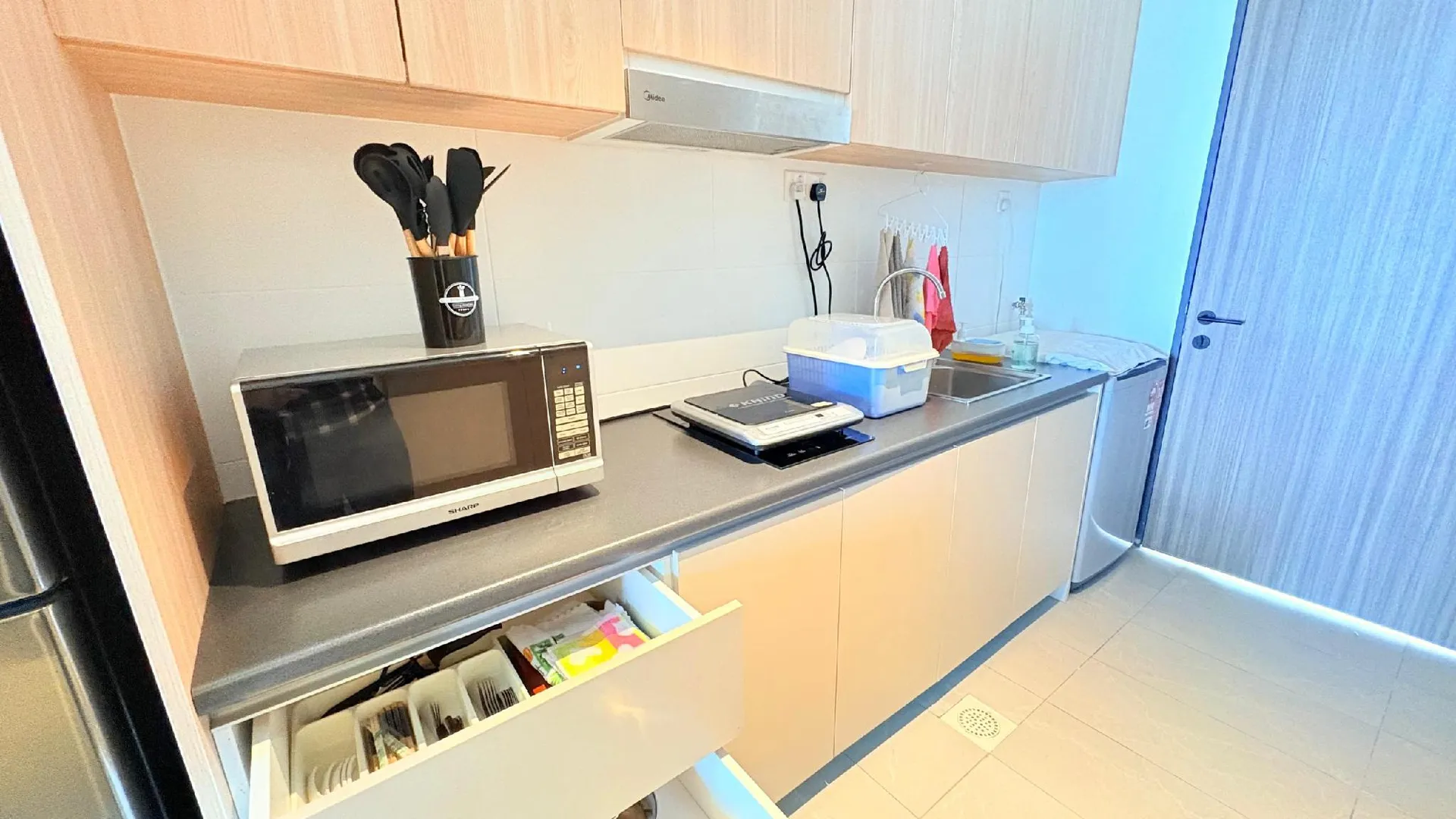 세마탄 세마탄 타운의 아파트먼트 (53m², 침실 1개, 프라이빗 욕실 1개) 4성급 싱글룸 수영장