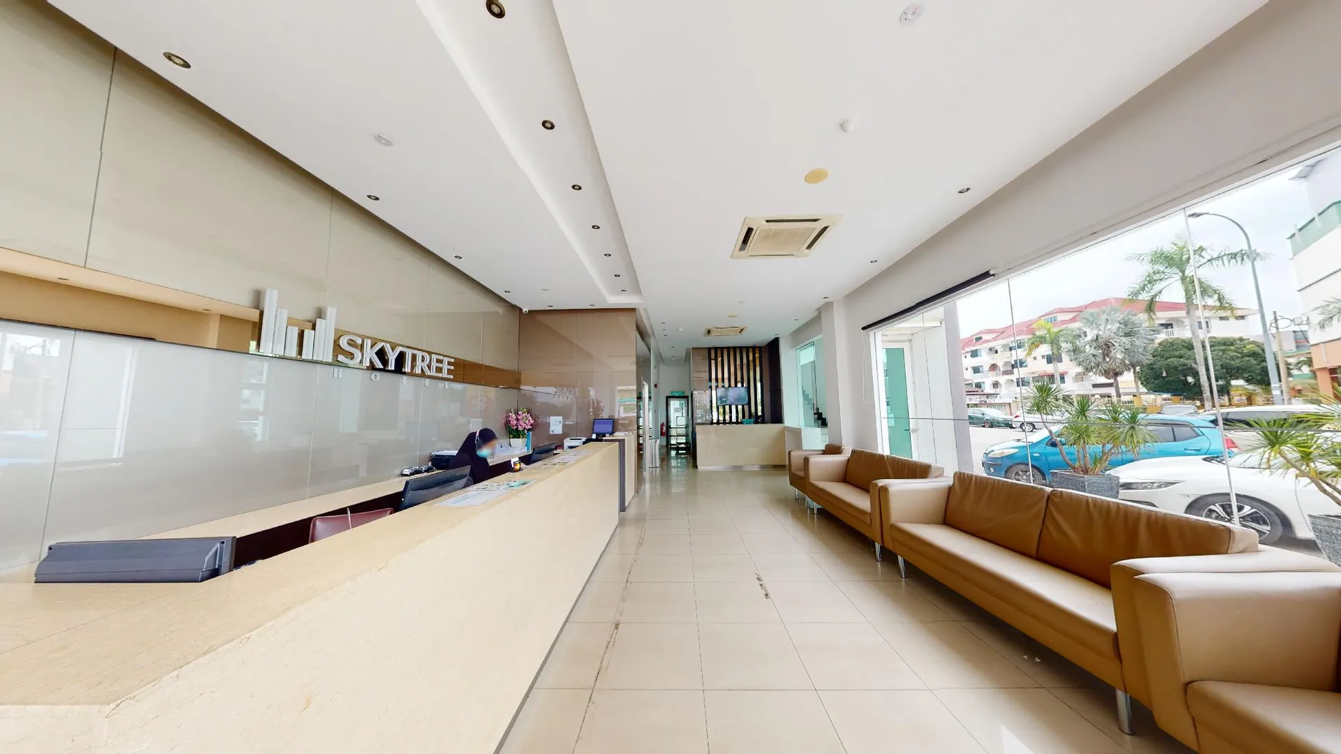 쿠안탄 스카이트리 호텔 2성급 호텔 로비