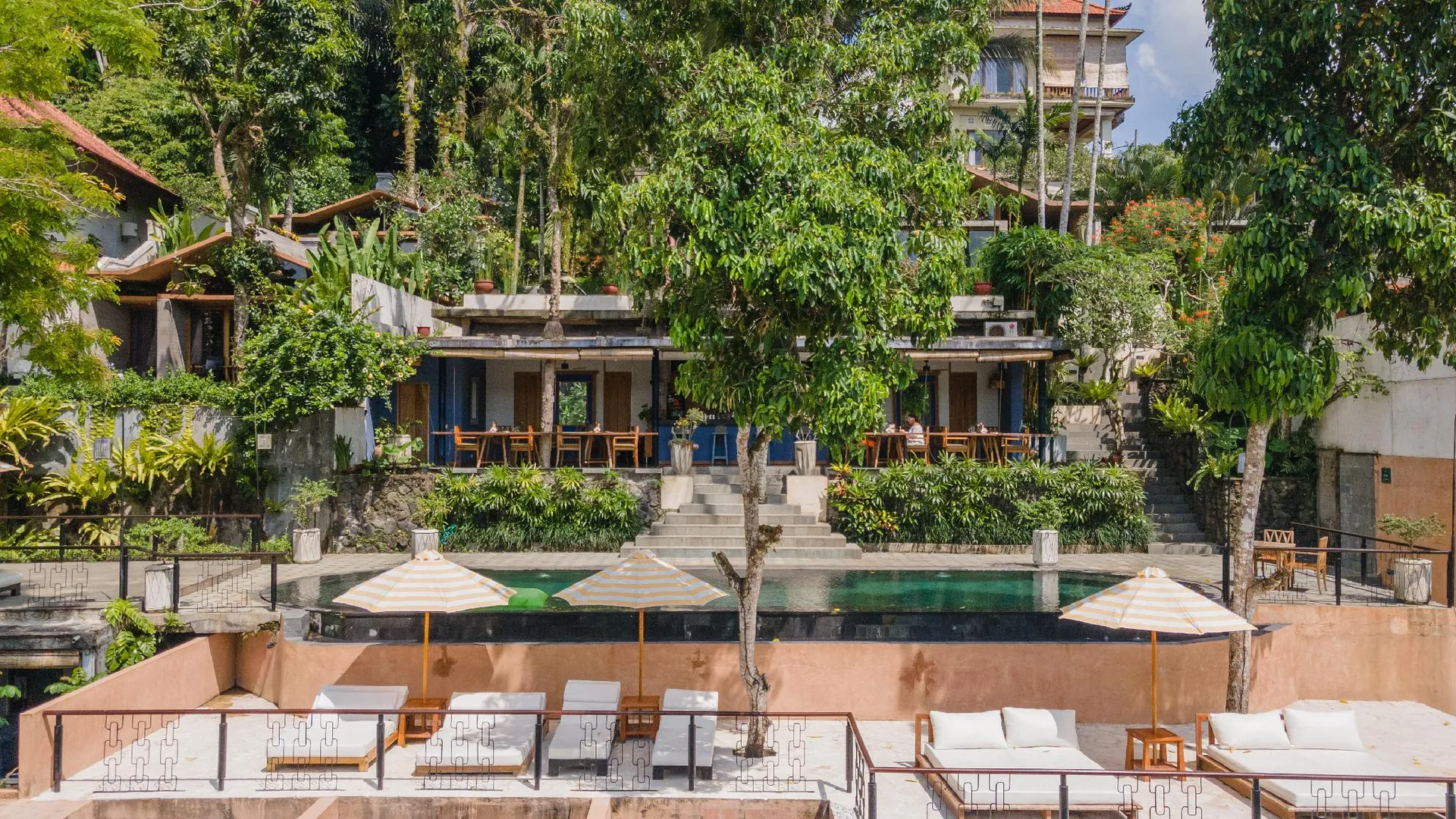 발리 아모라 우붓 부티크 빌라 5성급 호텔 객실