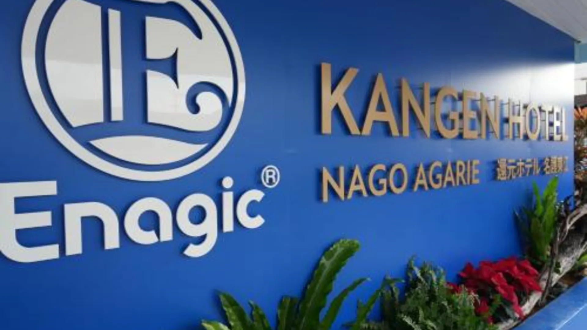 오키나와 본섬 還元ホテル 名護東江 호텔 전망