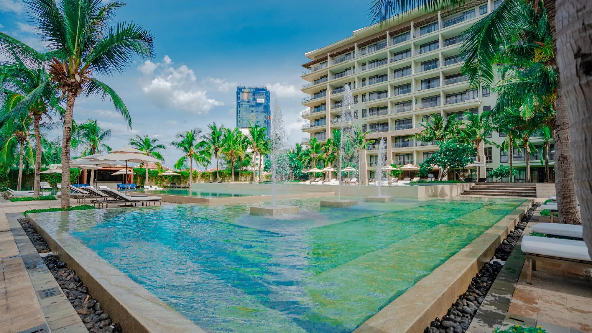 다낭 오션 빌라 리조트 5성급 호텔 레스토랑