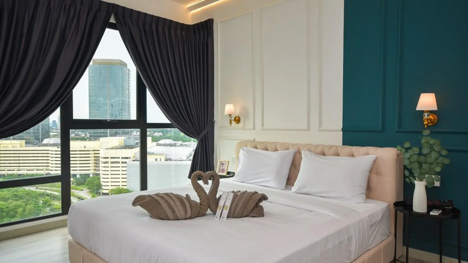 조호바루 / 조호르바루 수투랑바루의 아파트먼트 (130m², 침실 3개, 프라이빗 욕실 2개) 4성급 싱글룸 스위트룸