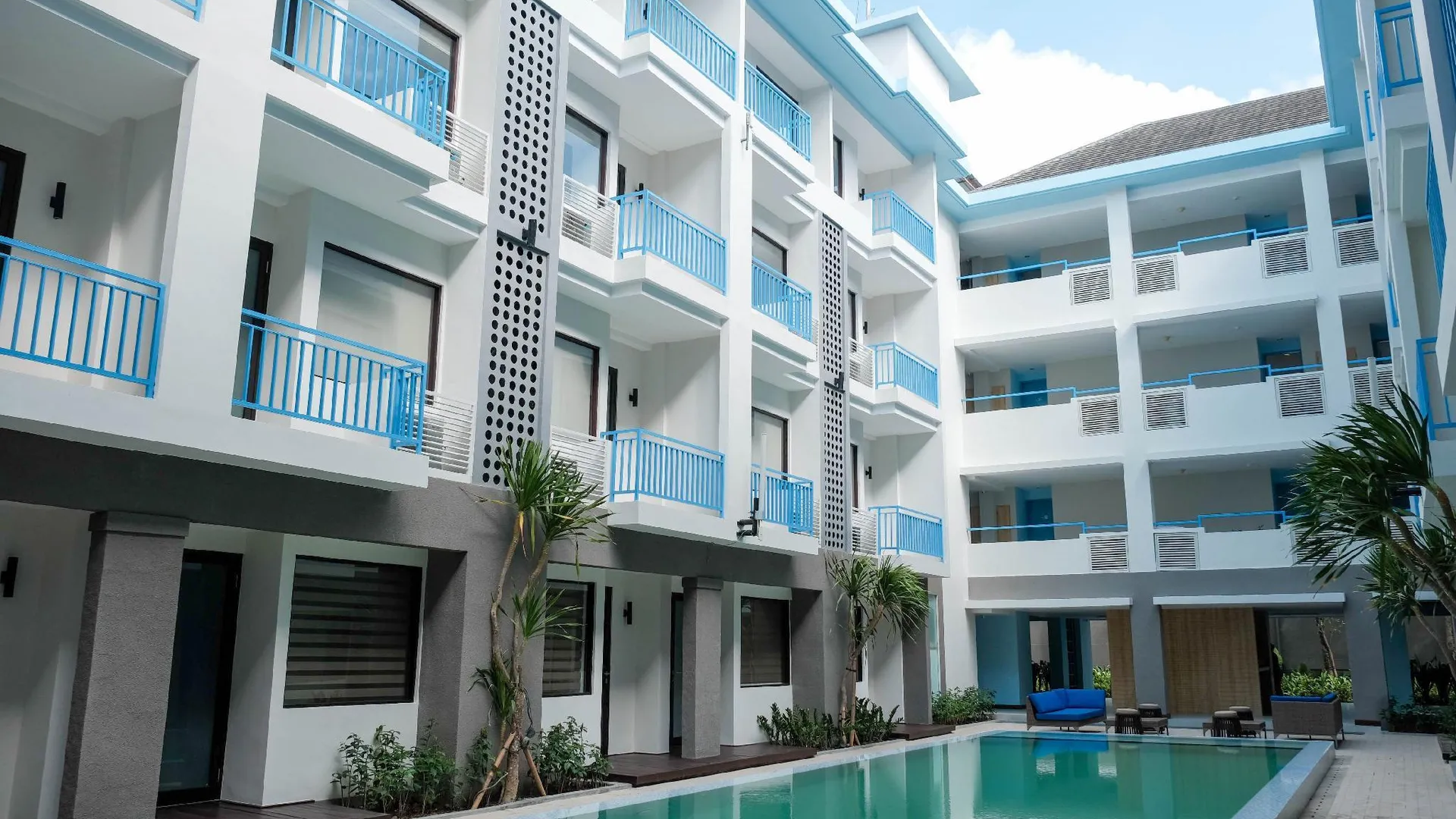 발리 블루 발리 호텔 3성급 호텔 로비