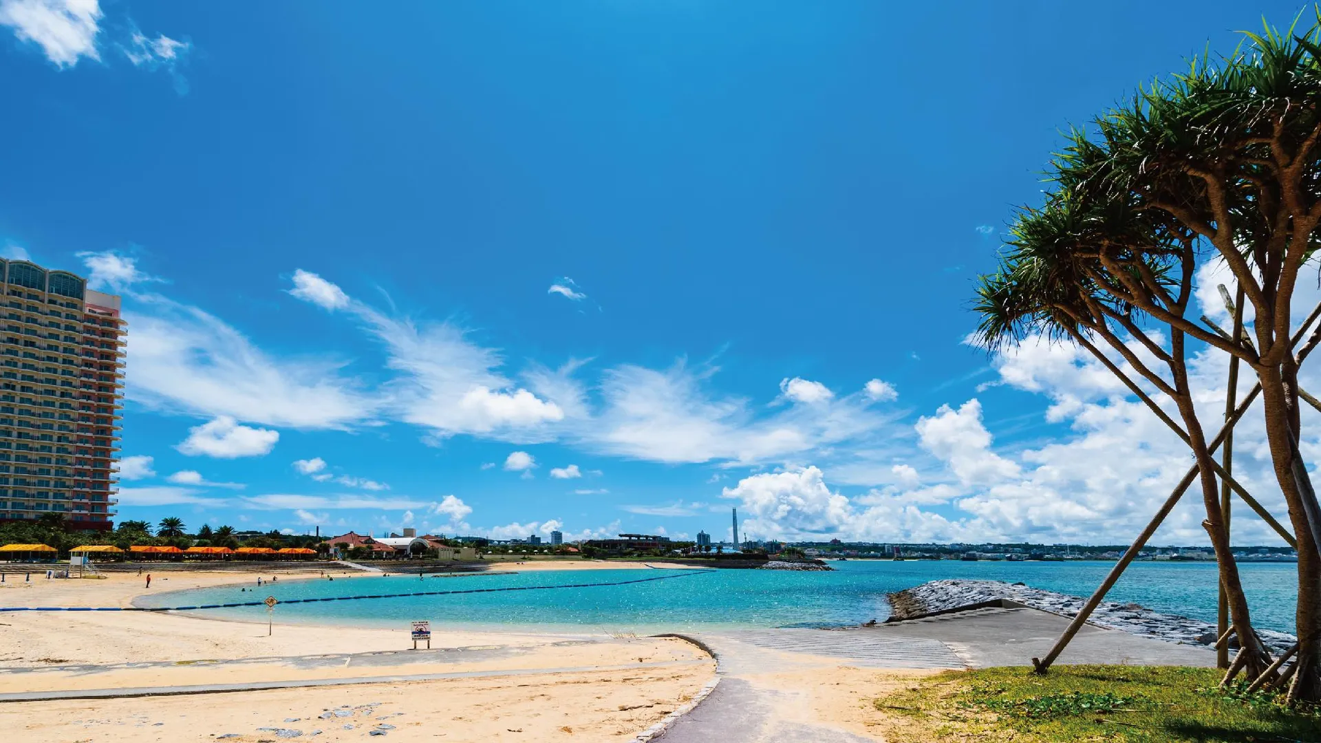 오키나와 본섬 더 호텔 차탄 바이 선레스트 리조트 4성급 게스트하우스 전망