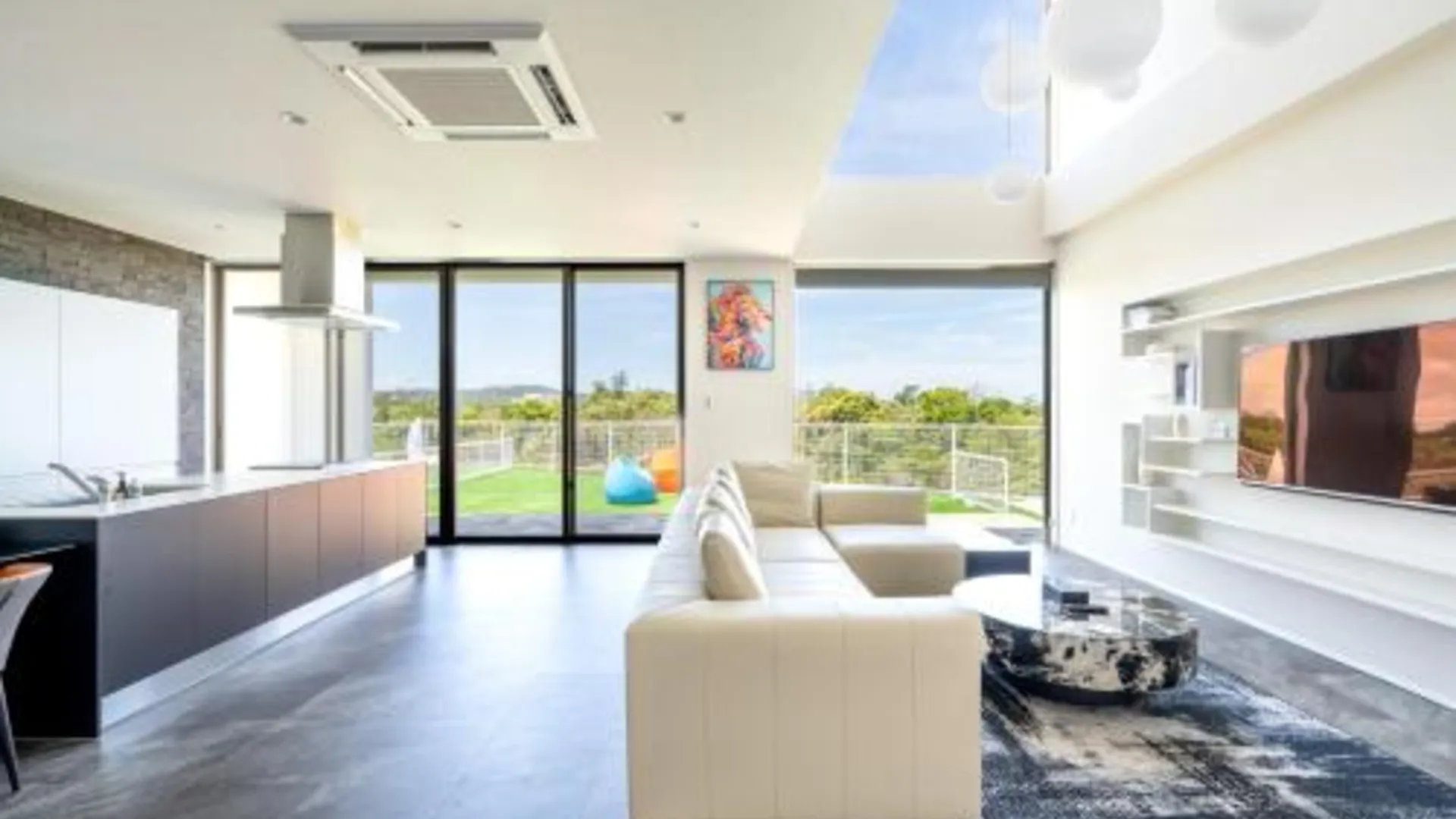 오키나와 본섬 Ocean View Villa  fuchaku okinawa 5성급 게스트하우스 수영장