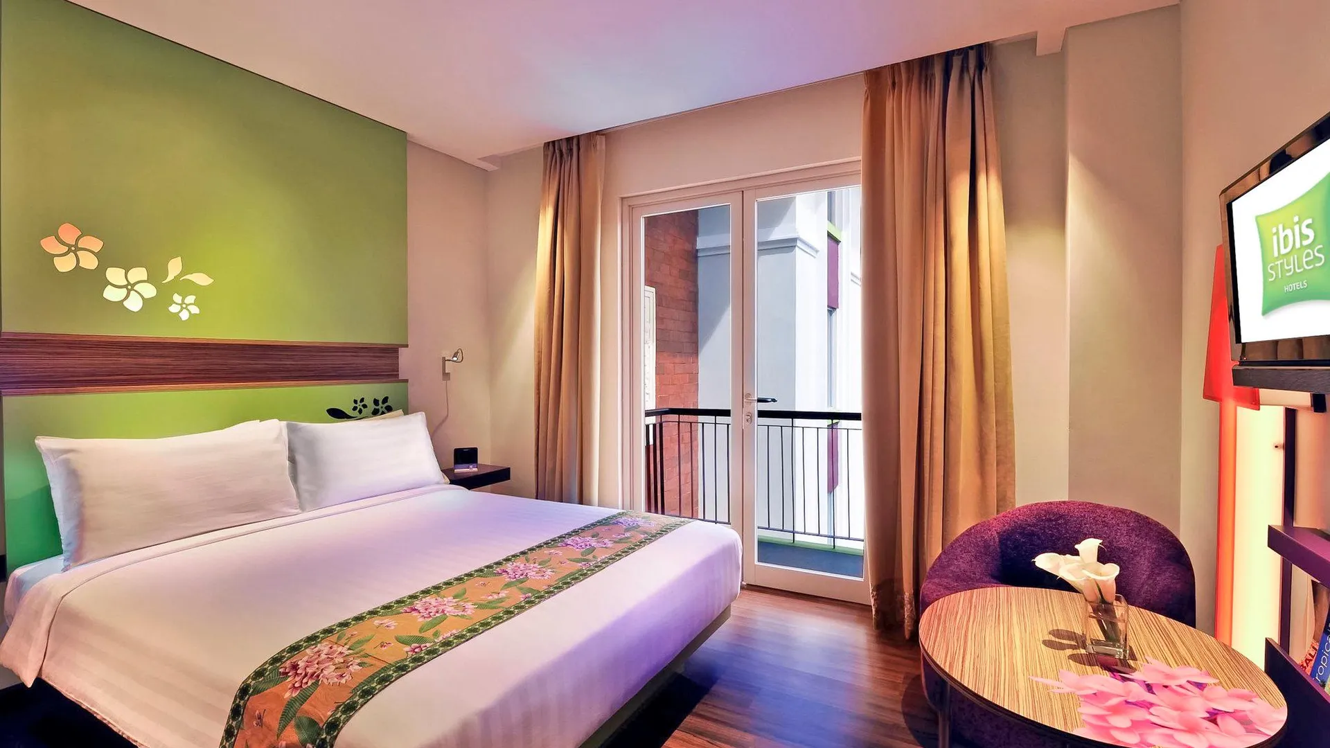 발리 이비스 스타일 발리 덴파사 3성급 호텔 전망