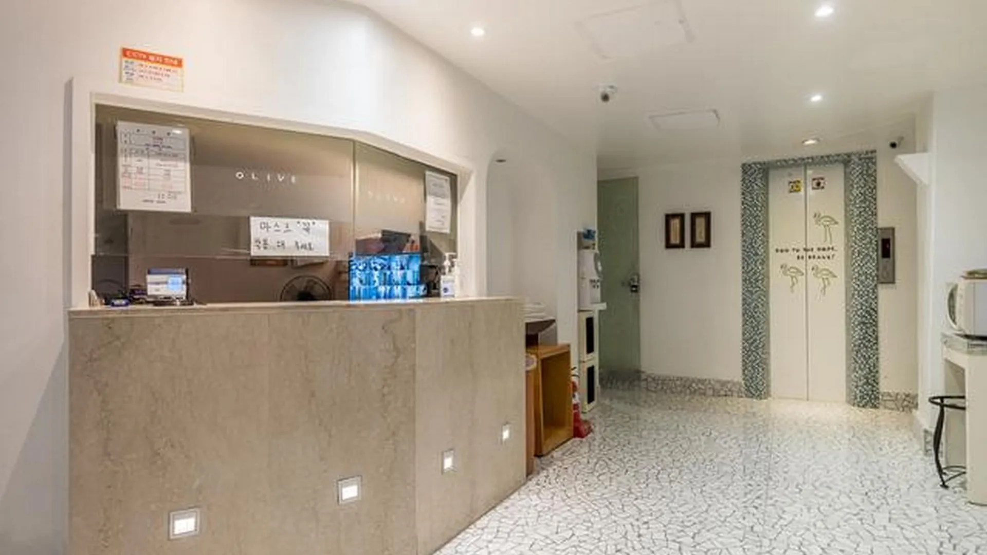 서울 구로 올리브 2성급 호텔 외관