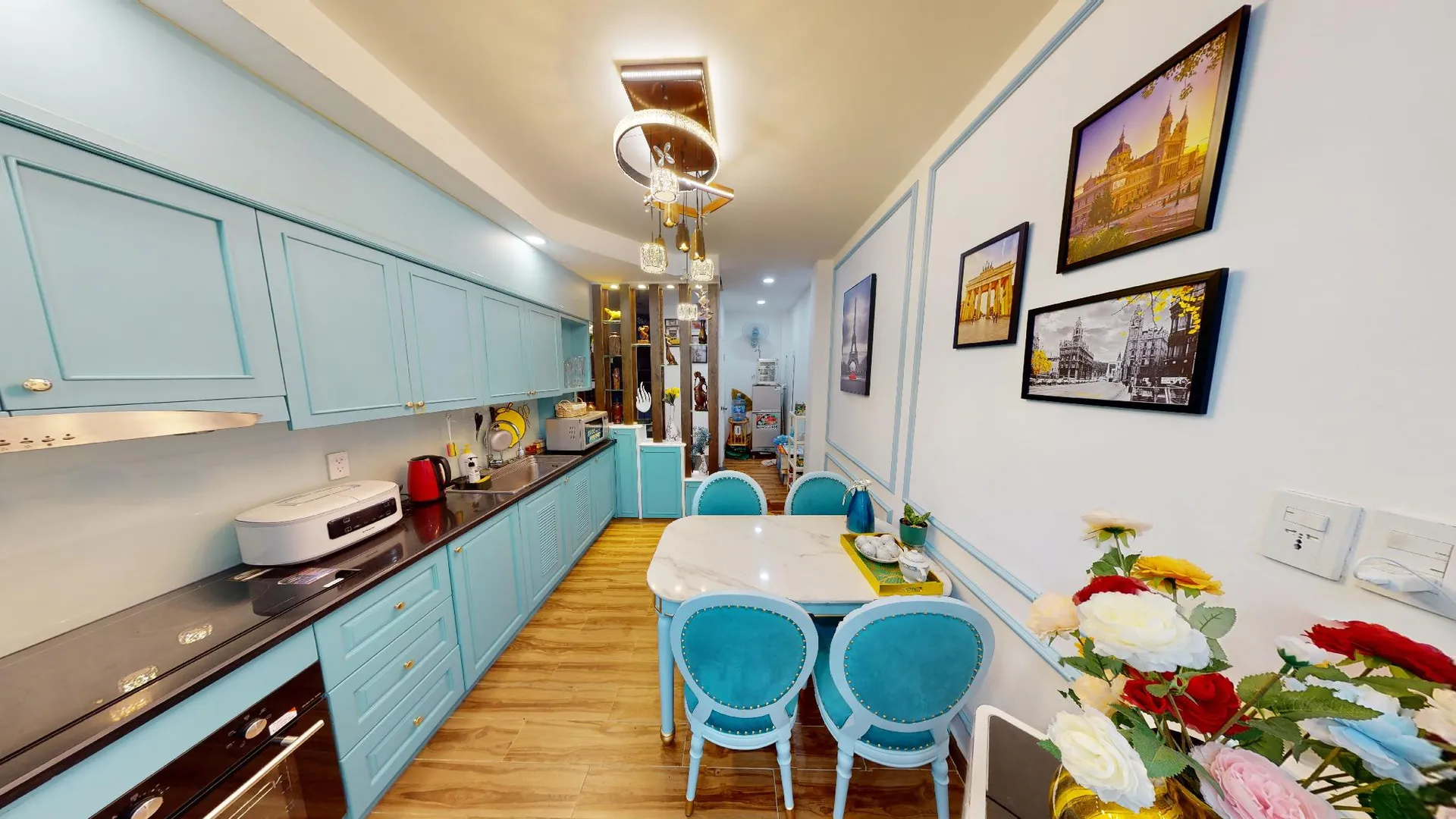 호치민 FH 홈스테이 3성급 게스트하우스 로비