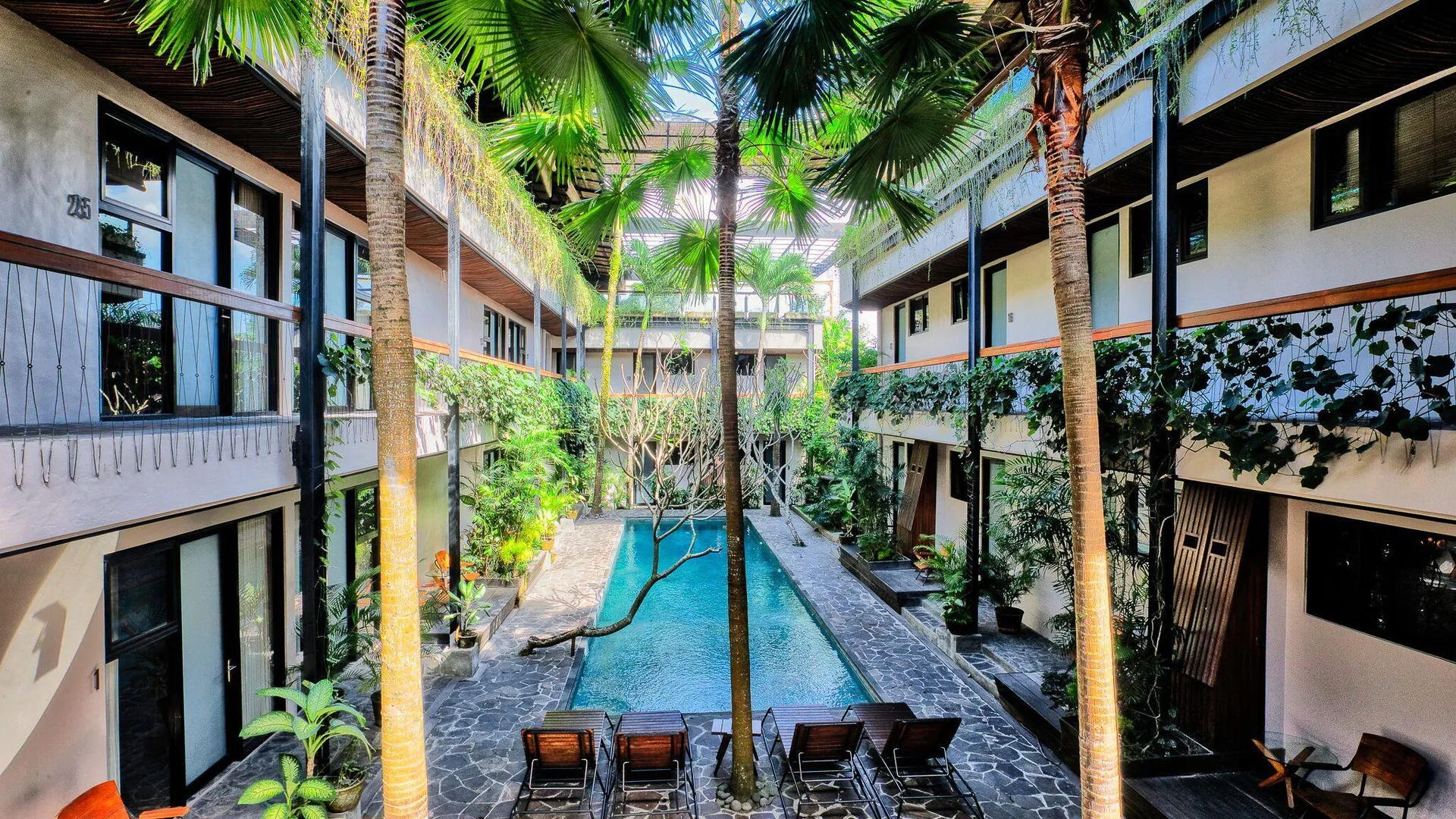 발리 아웃포스트 우붓 페네스타난 3성급 호텔 객실