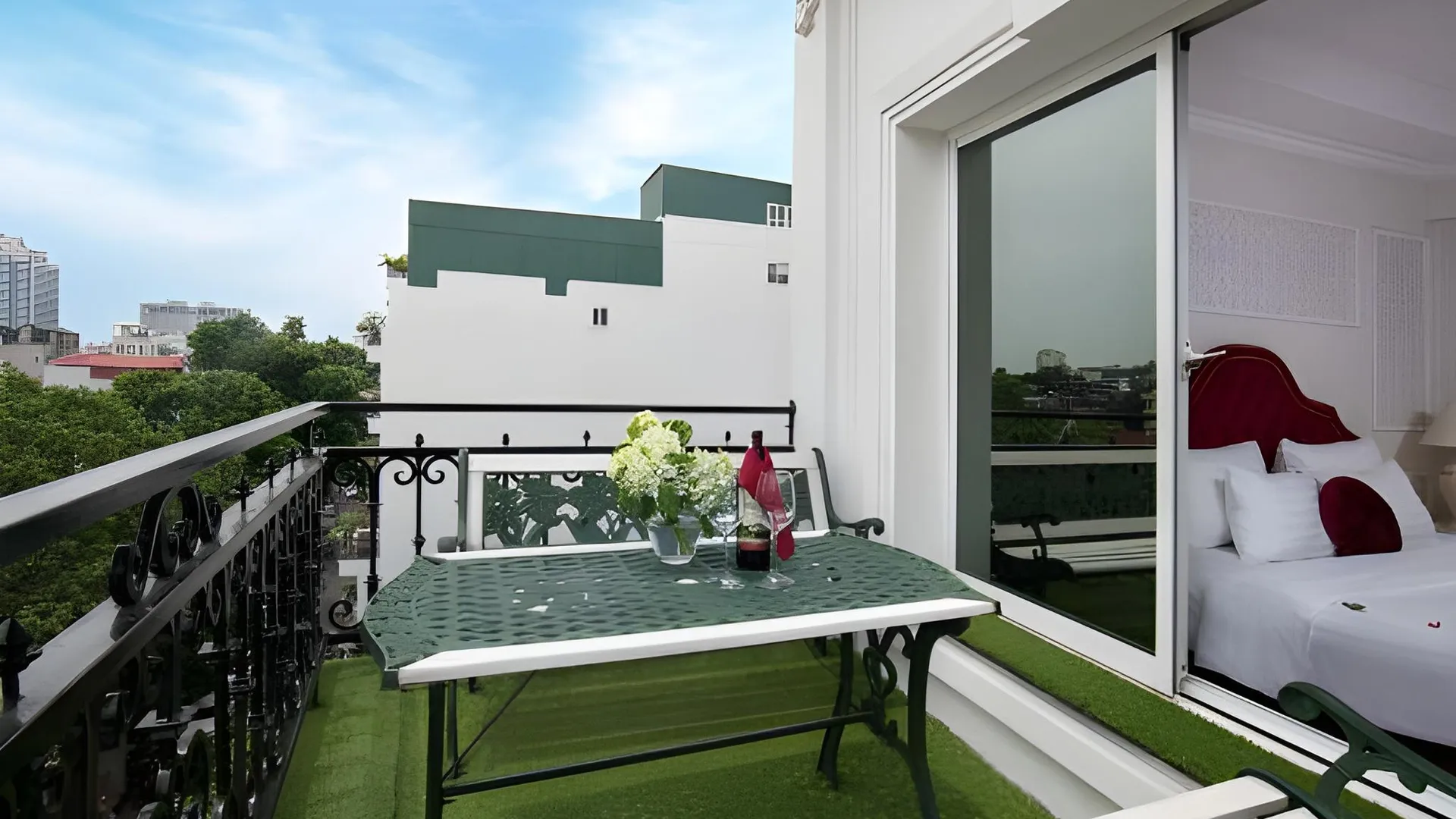 하노이 하노이 L'헤리티니 호텔 4성급 호텔 수영장