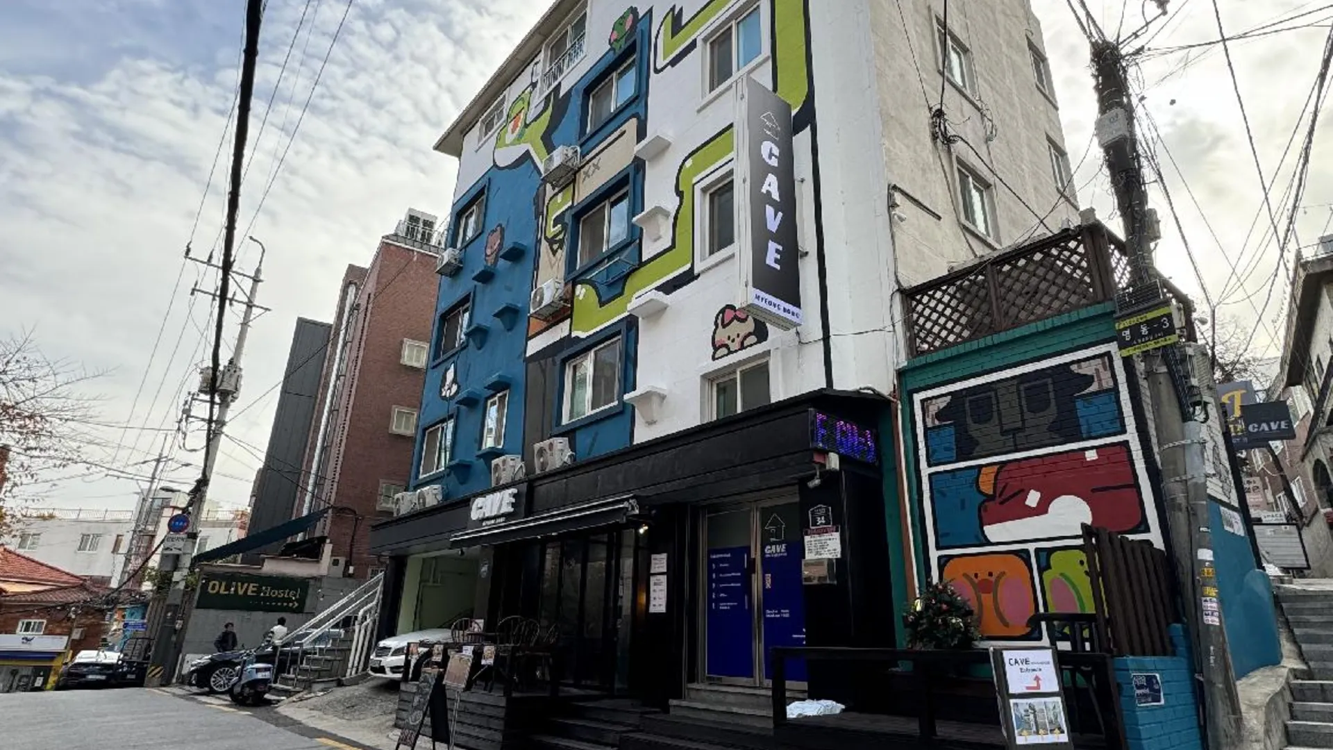 서울 케이브 명동 2성급 호텔 객실