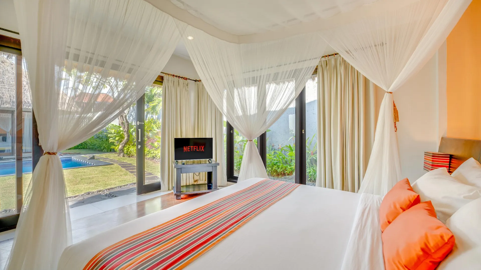 발리 빌라 제라미 앤 스파 5성급 호텔 전망