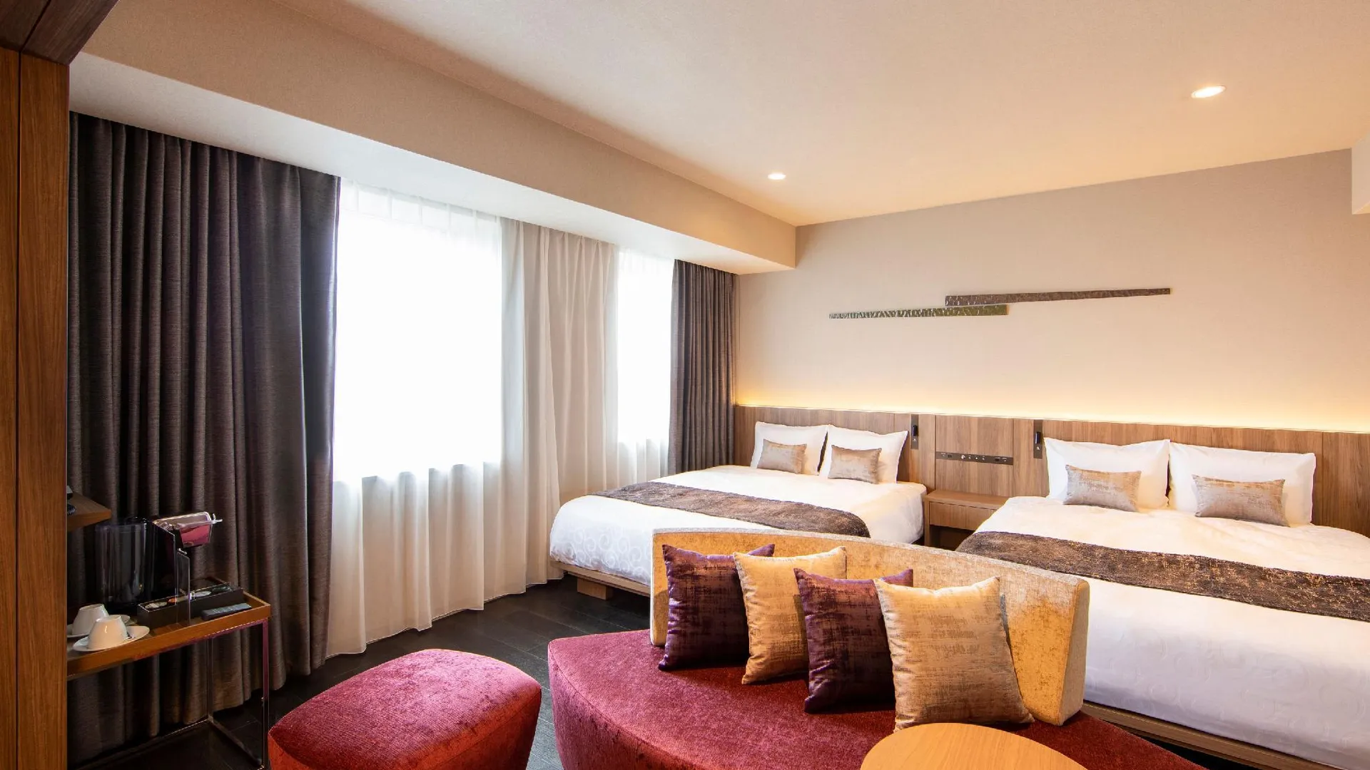 오사카 카락사 호텔 그란데 신오사카 타워 4성급 호텔 스위트룸