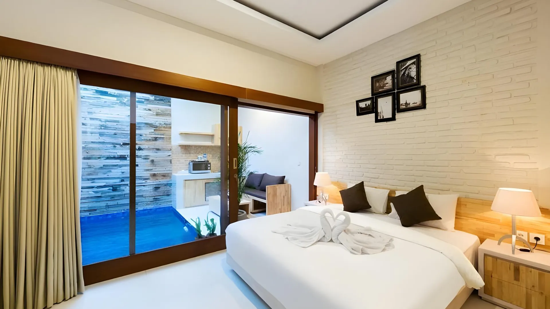 발리 파이사 스미냑 리빙 3성급 호텔 스위트룸