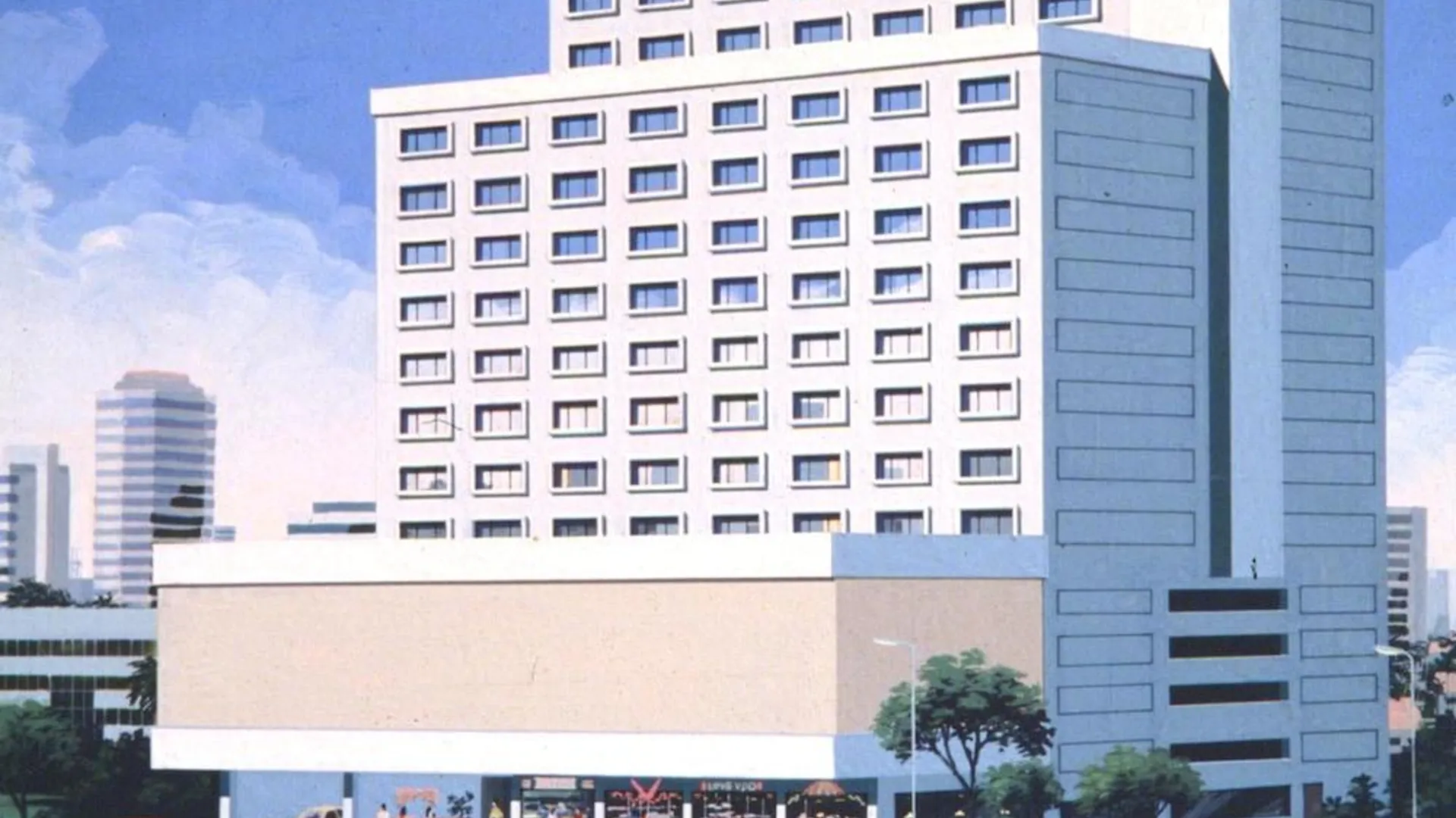 방콕 프라투남 파크 호텔 3성급 호텔 레스토랑