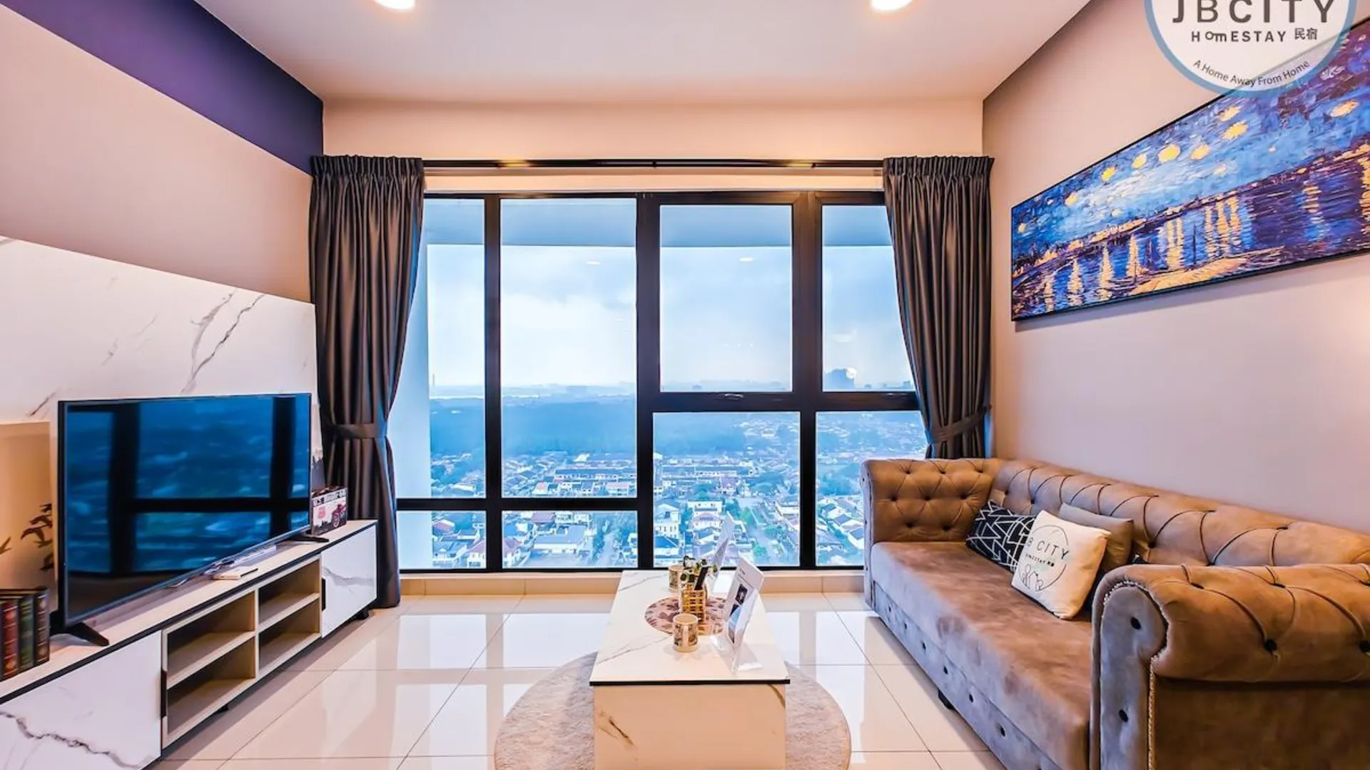 조호바루 / 조호르바루 수투랑바루의 프라이빗 하우스 (128m², 침실 3개, 프라이빗 욕실 2개) 4성급 싱글룸 객실