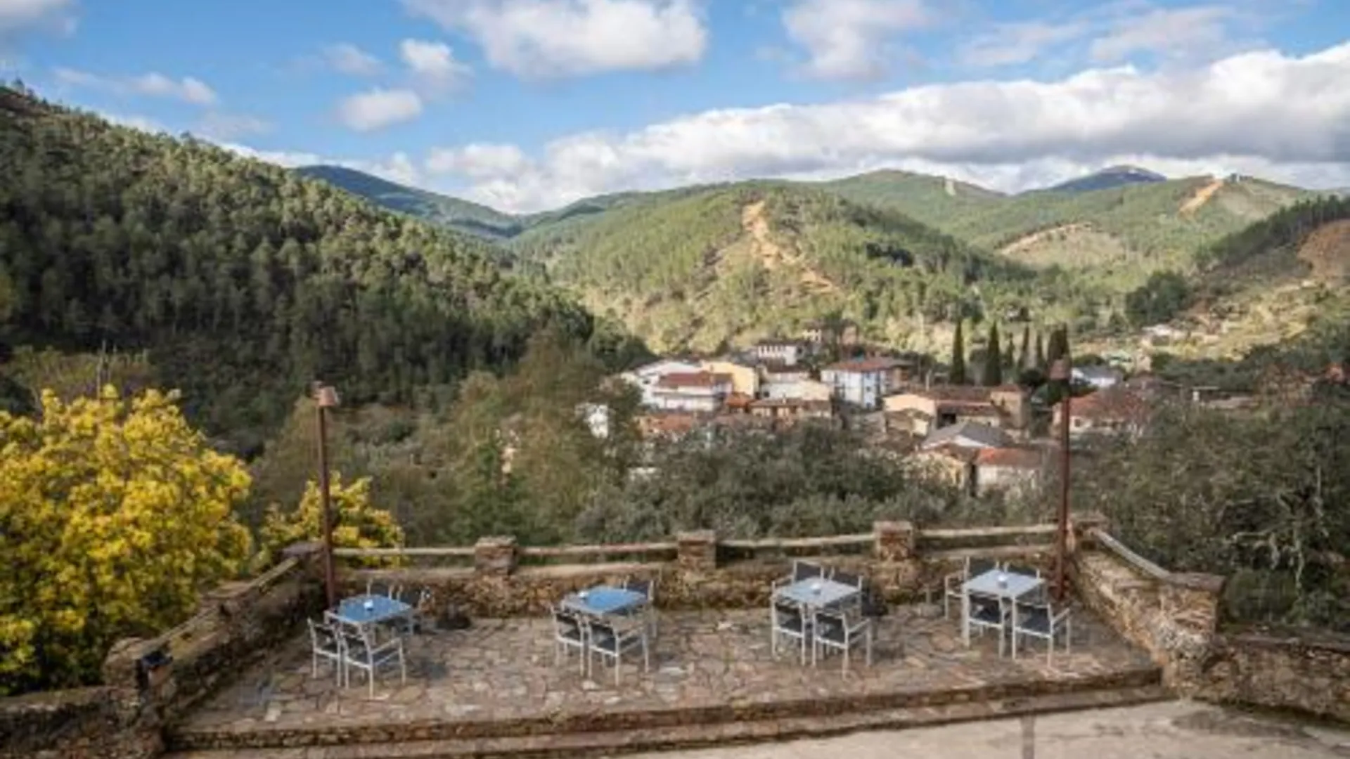 라드릴라 Hotel Hurdes Reales 4성급 호텔 전망