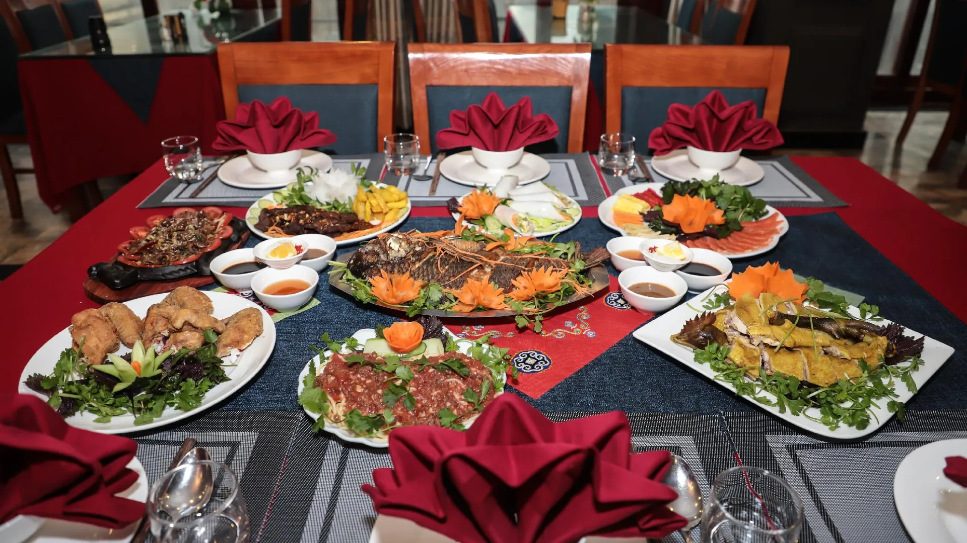 사파 NK 사파 호텔 앤 빌라 3성급 호텔 레스토랑