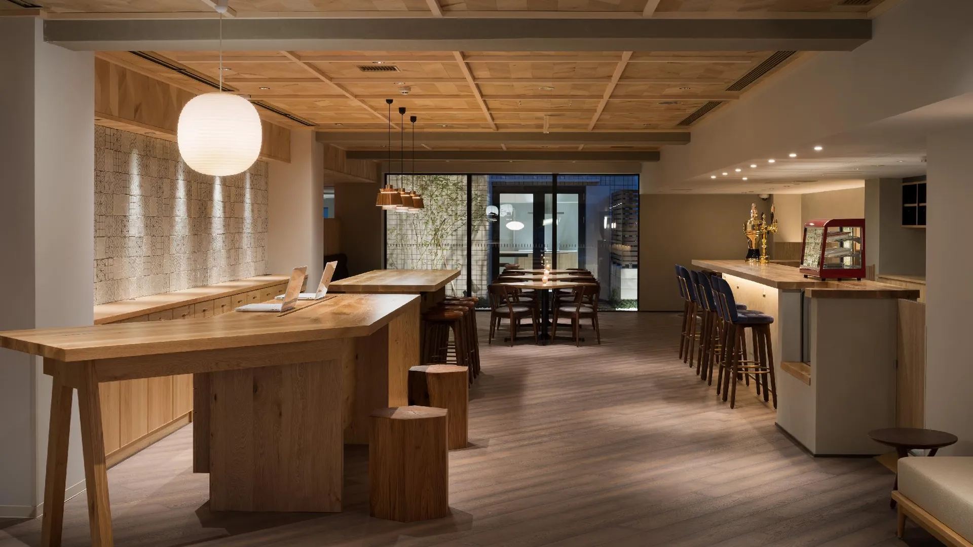 교토 라쿠로 교토 바이 더 셰어 호텔 3성급 호텔 로비