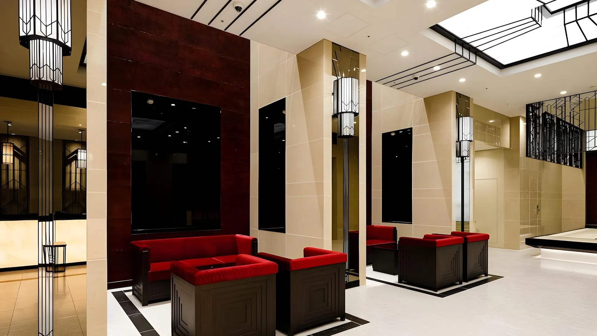 오사카 호텔 단스 르 쾨르 오사카 우메다 4성급 호텔 로비