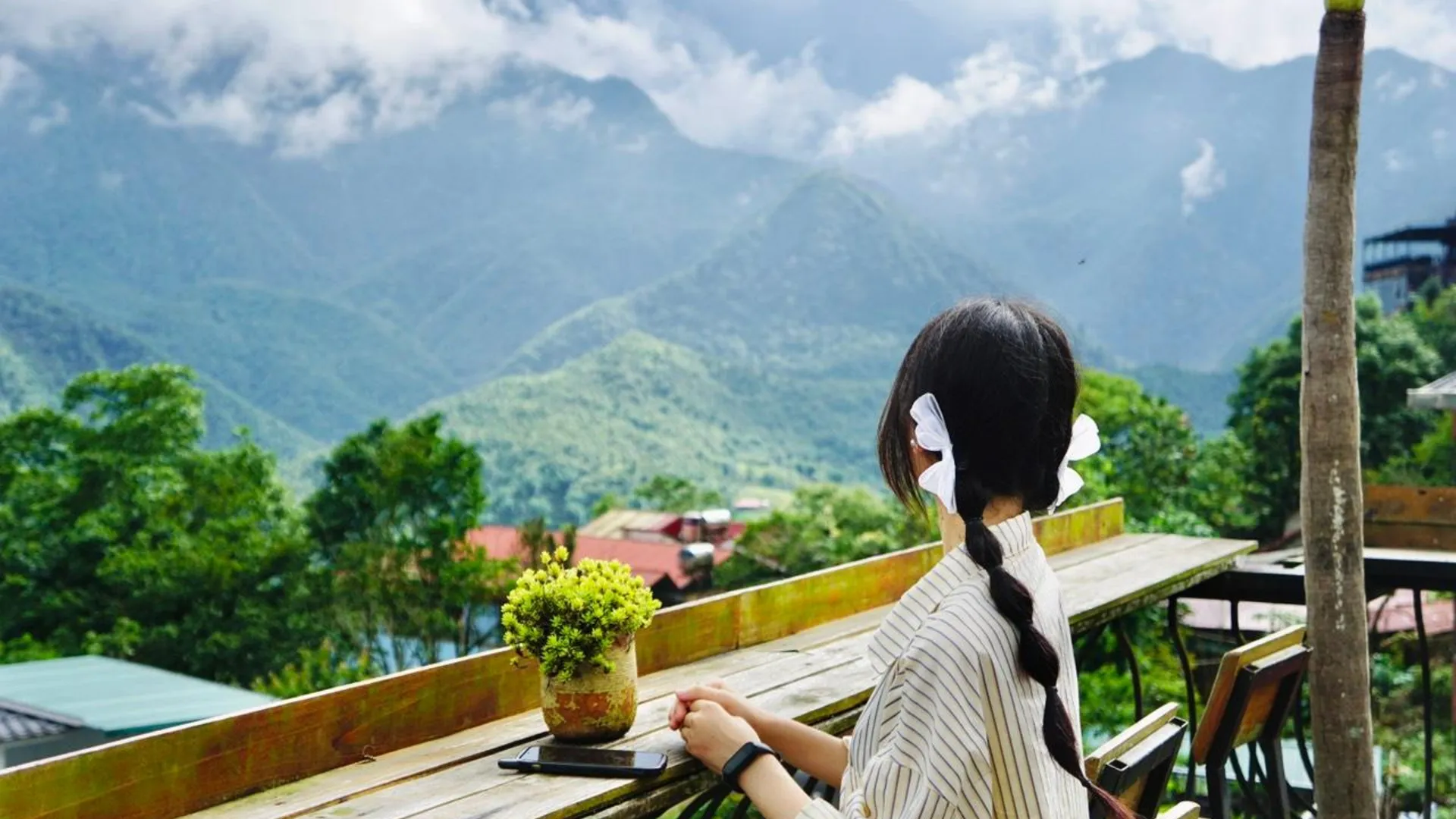 사파 더 어퍼 하우스 사파 2성급 호텔 전망