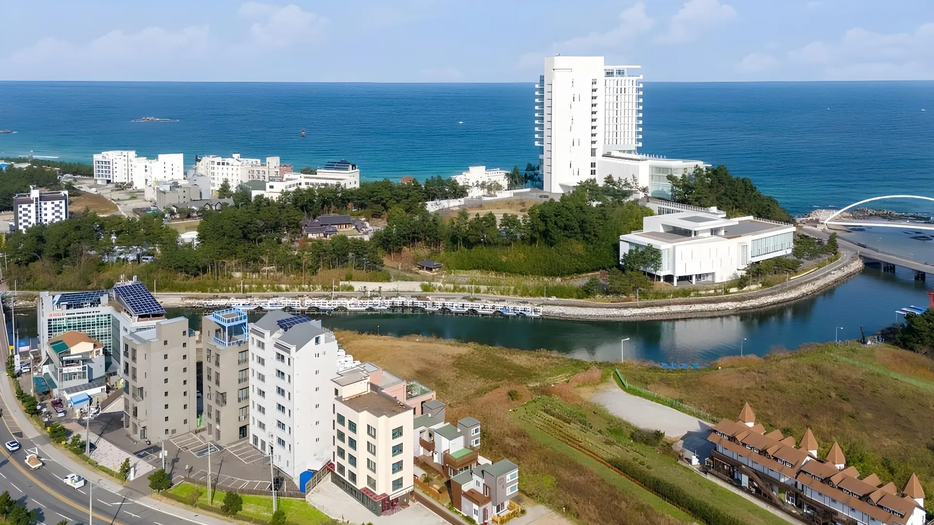 강릉 경포의 휴일 펜션 2성급 게스트하우스 레스토랑