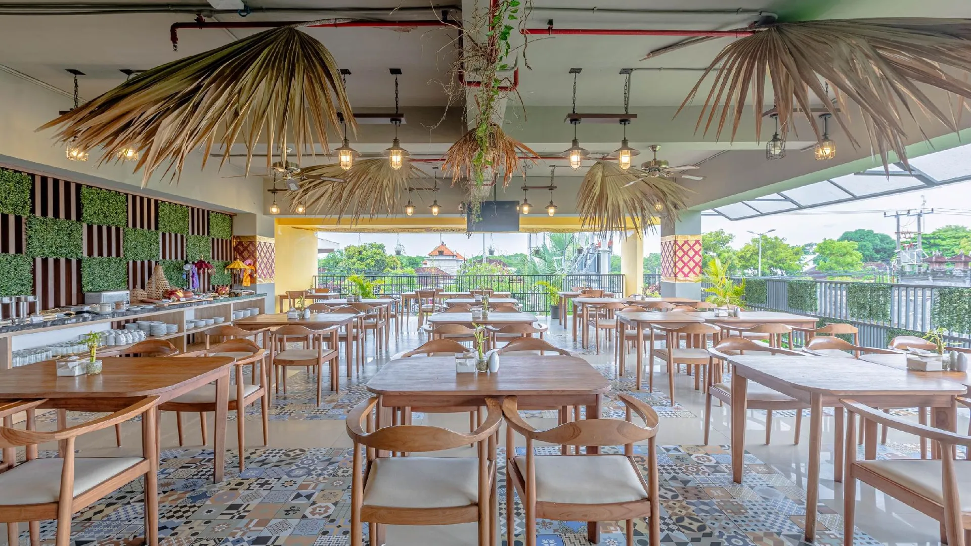 발리 호리슨 르 아만 발리 3성급 호텔 레스토랑