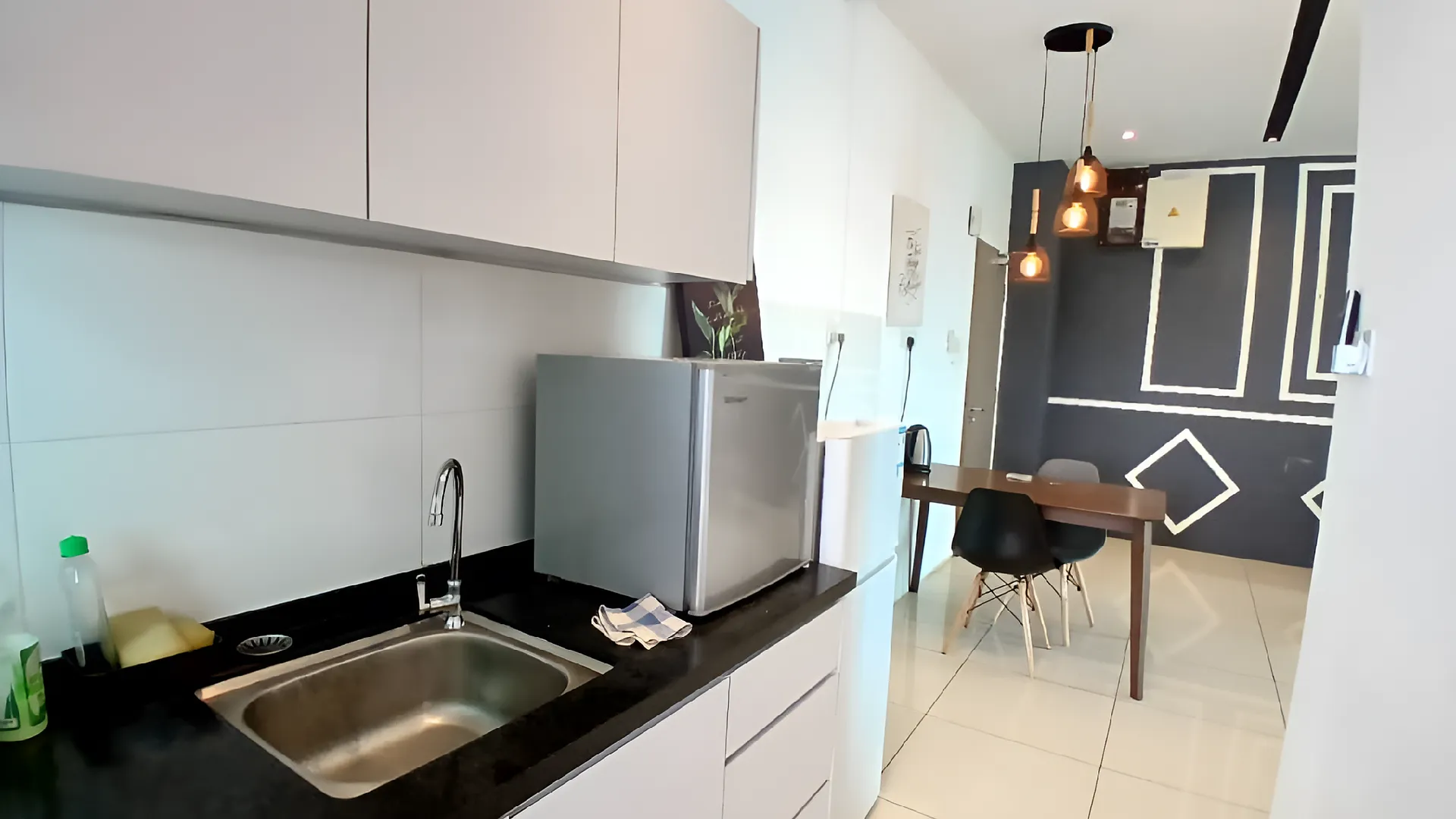 코타키나발루 크파얀의 아파트먼트 (540m², 침실 3개, 프라이빗 욕실 2개) 2성급 싱글룸 로비