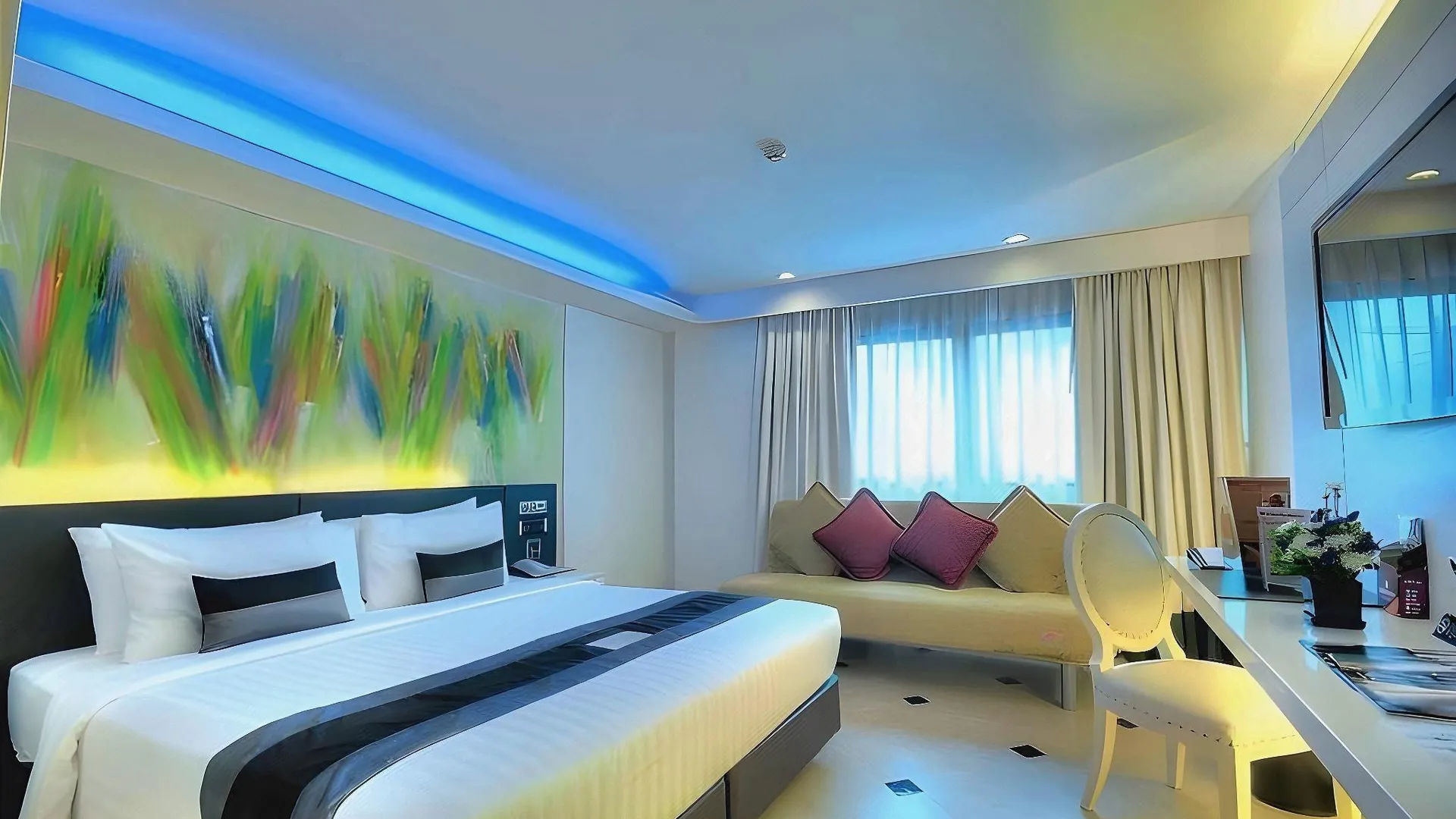 방콕 아스피라 스카이 수쿰빗 1 3성급 호텔 스위트룸