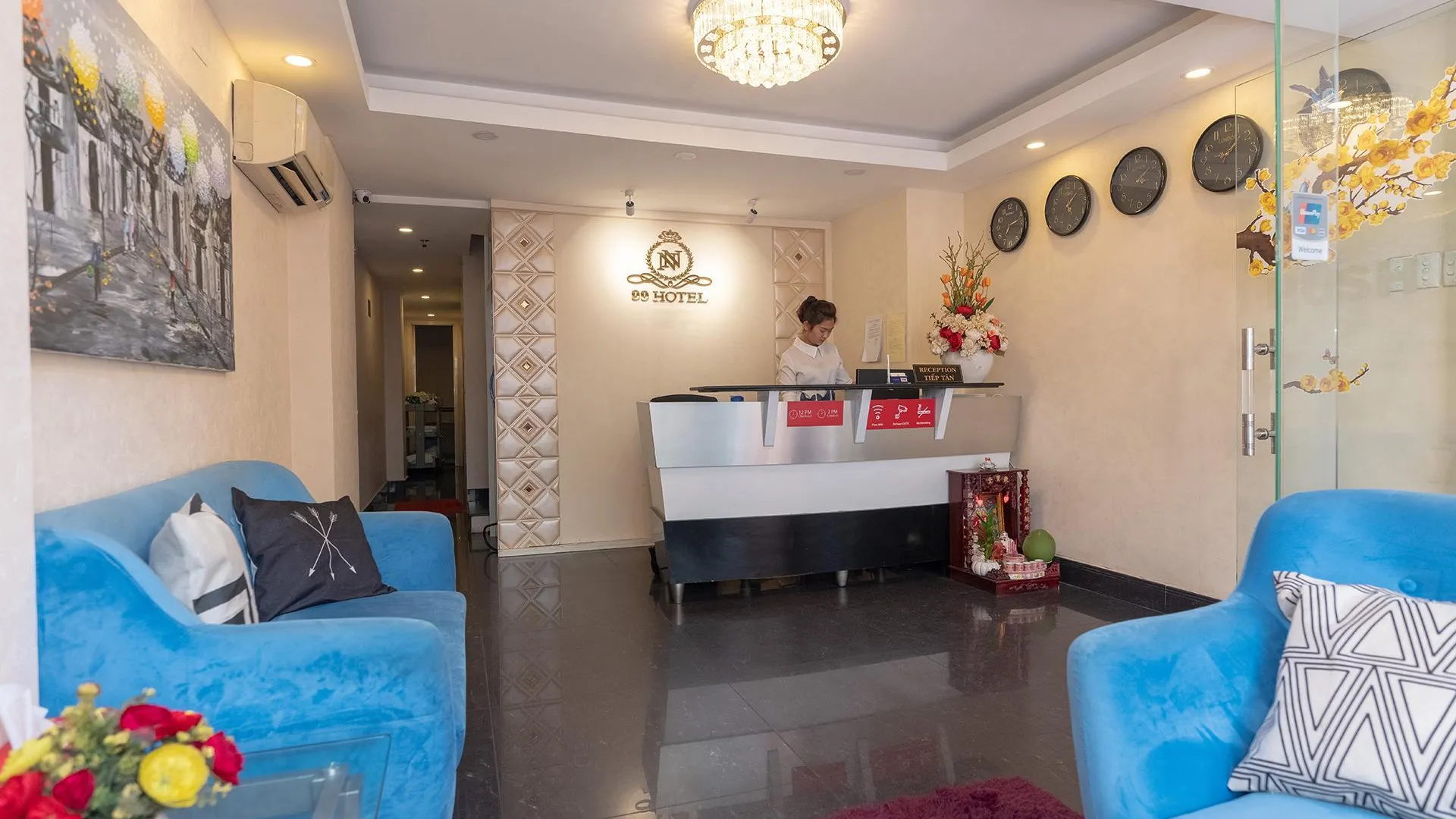 호치민 99 부이비엔 호텔 (부티크) 2성급 호텔 레스토랑