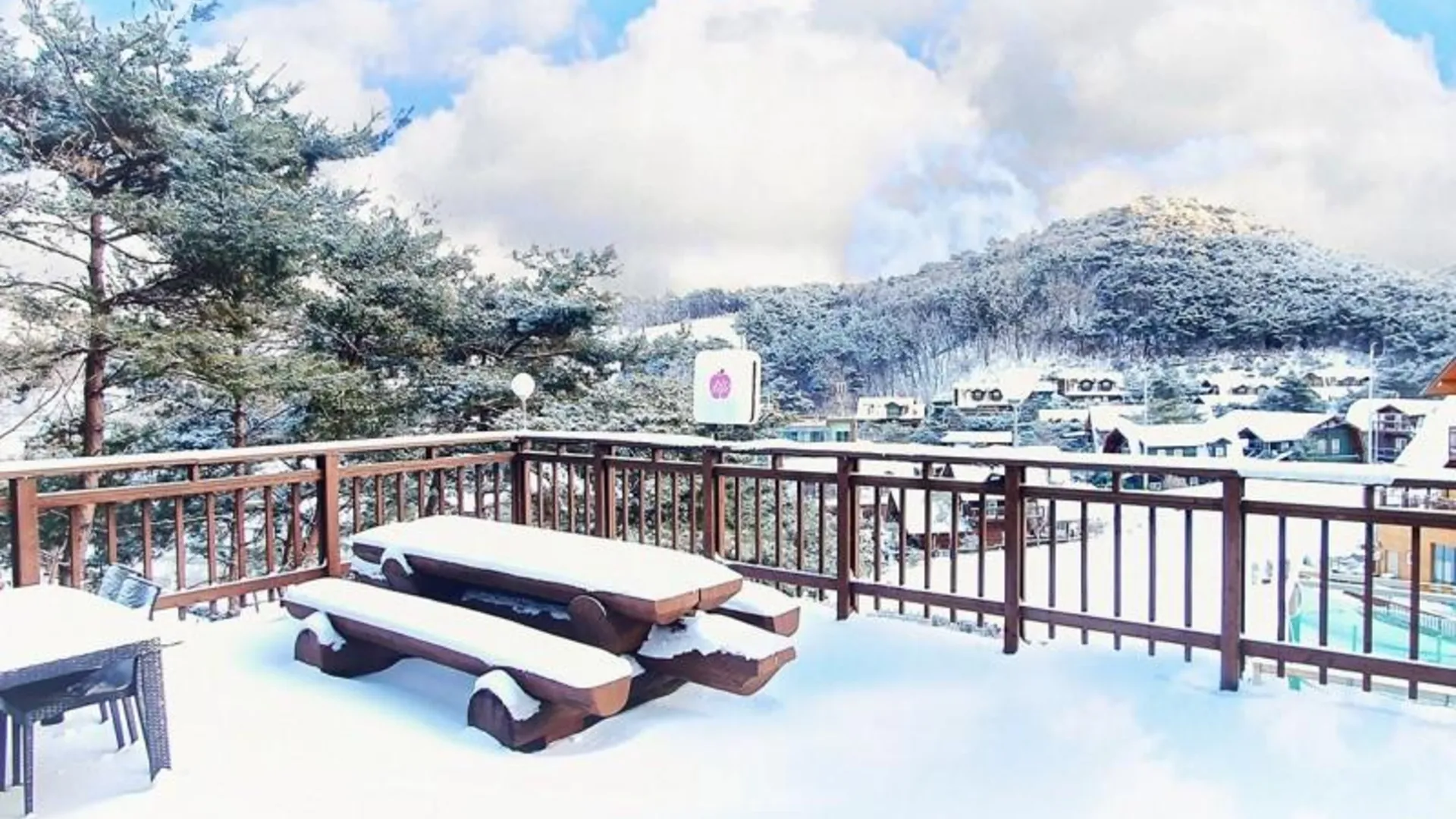 보령 보령 숲속애애플트리펜션 3성급 게스트하우스 수영장