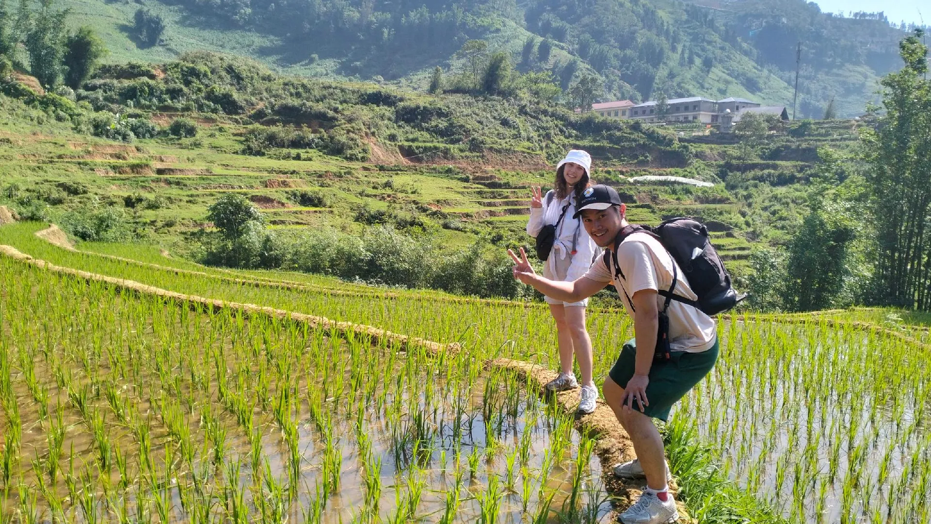 사파 사빠 도심의 방갈로 (30m², 침실 1개, 프라이빗 욕실 1개) 2성급 싱글룸 전망