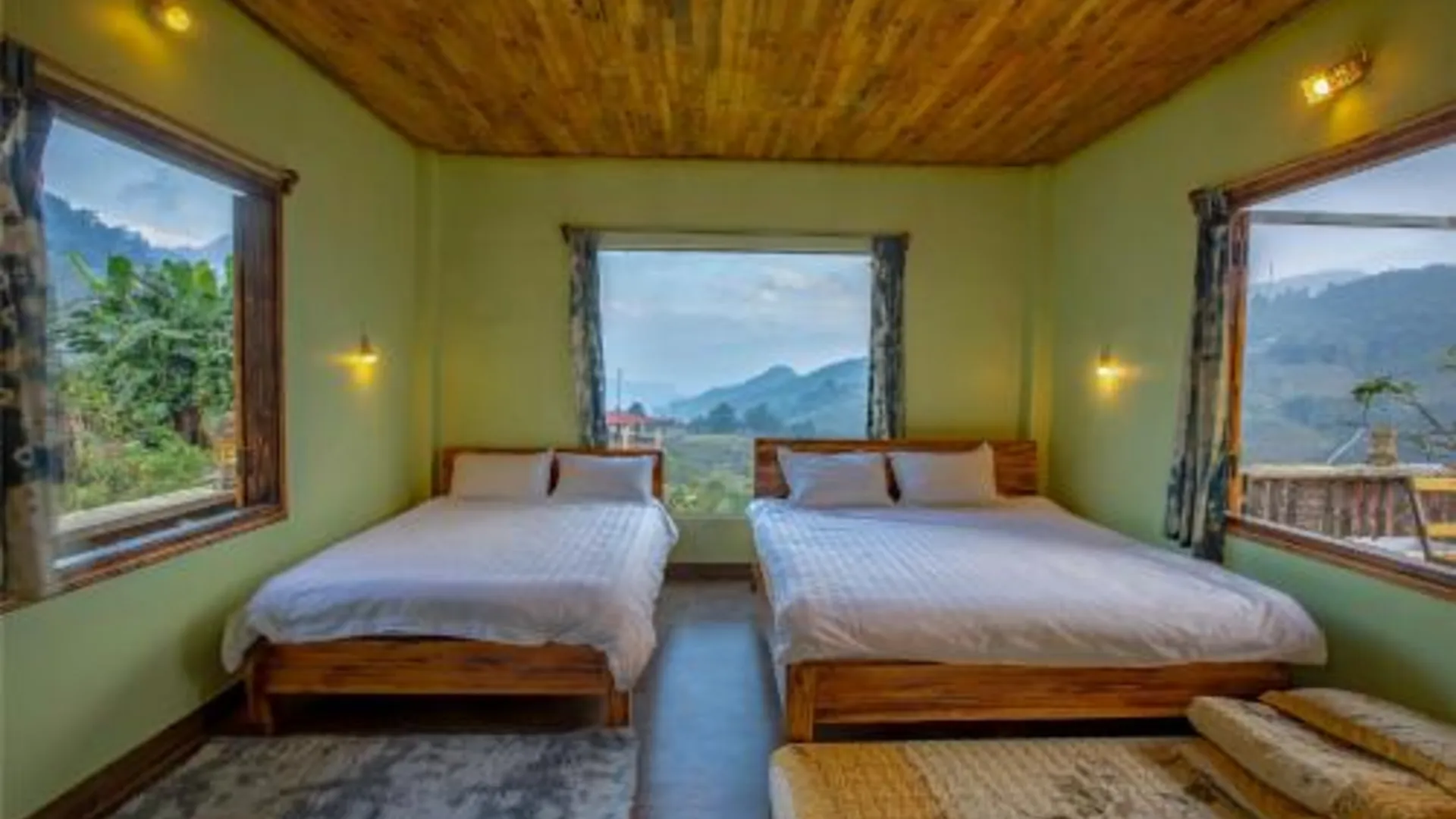 사파 Stone Paradise Homestay 4성급 게스트하우스 스위트룸