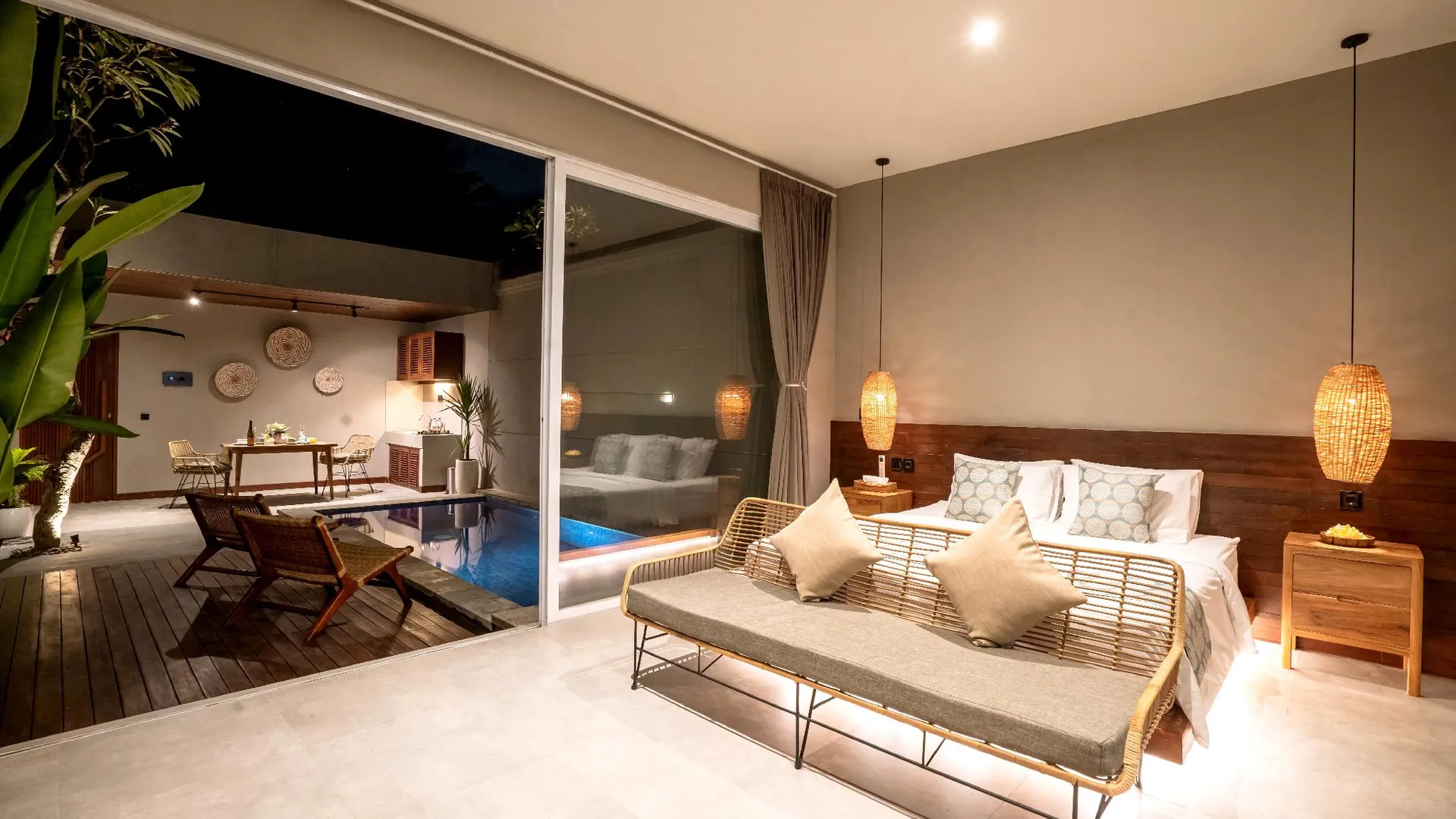 발리 다마리야 빌라 창구 호텔 스위트룸