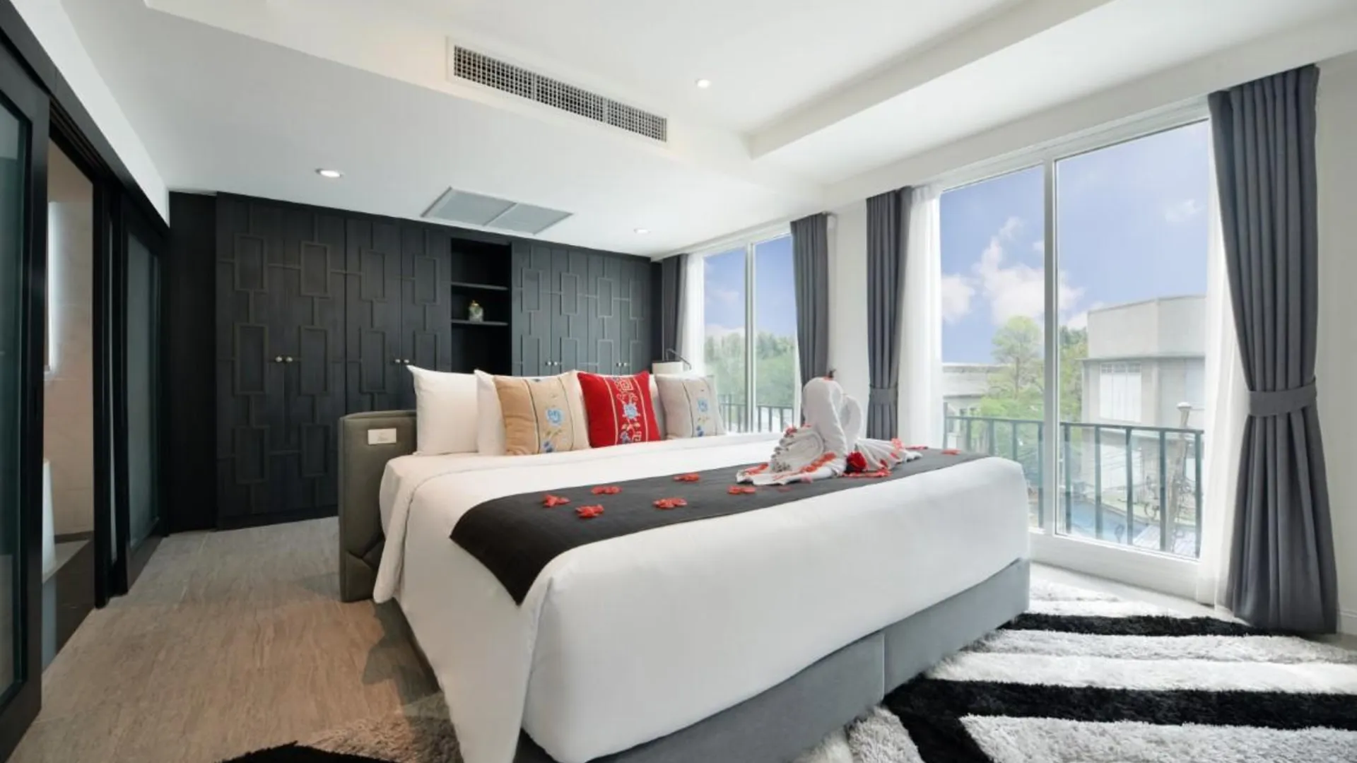 방콕 빌라 드 프라나콘 5성급 호텔 전망